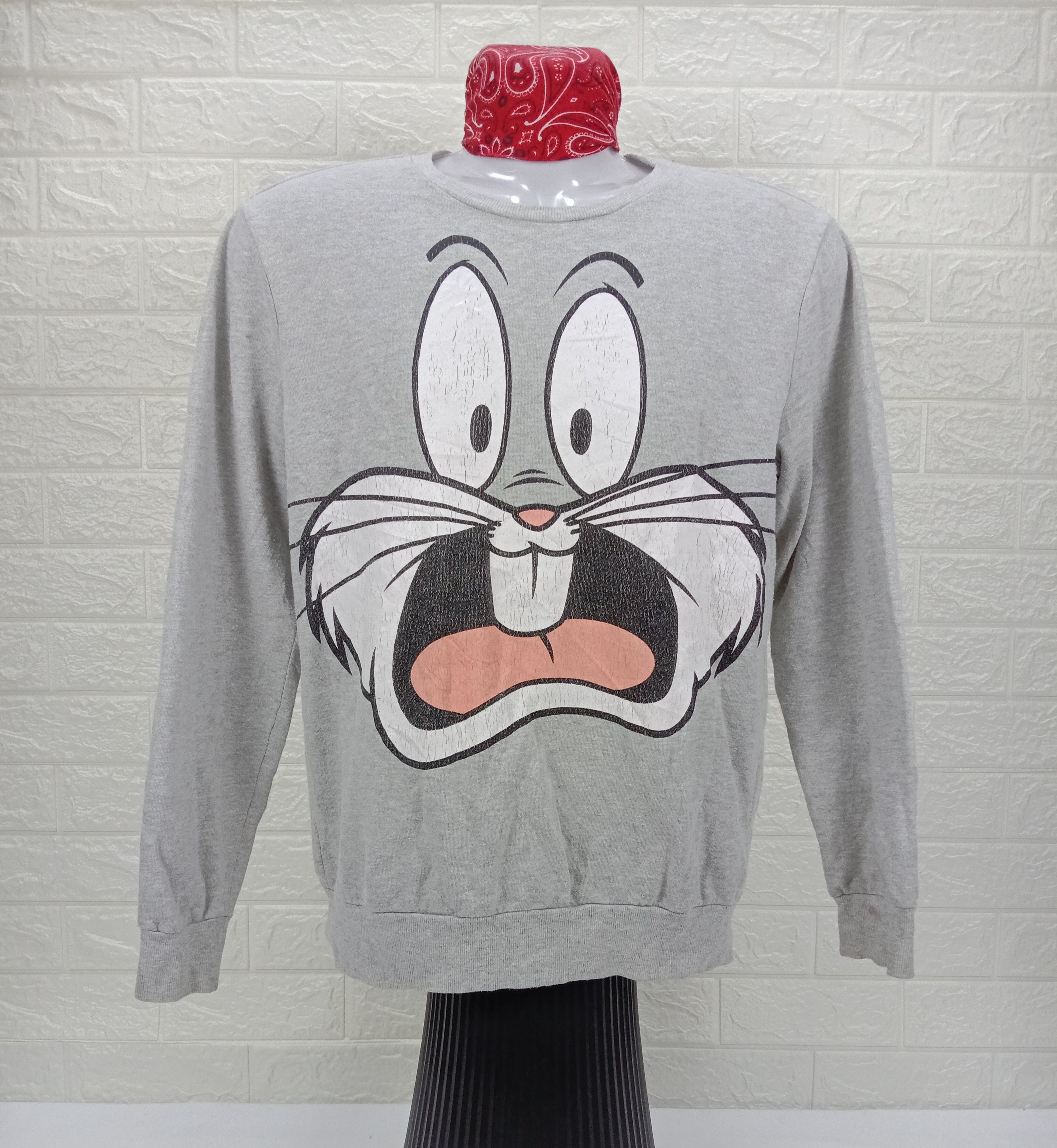 Cartoon Network Vintage Bugs Bunny Over Printed Sweatshirt Size US L / EU 52-54 / 3 - 1 Thumbnail