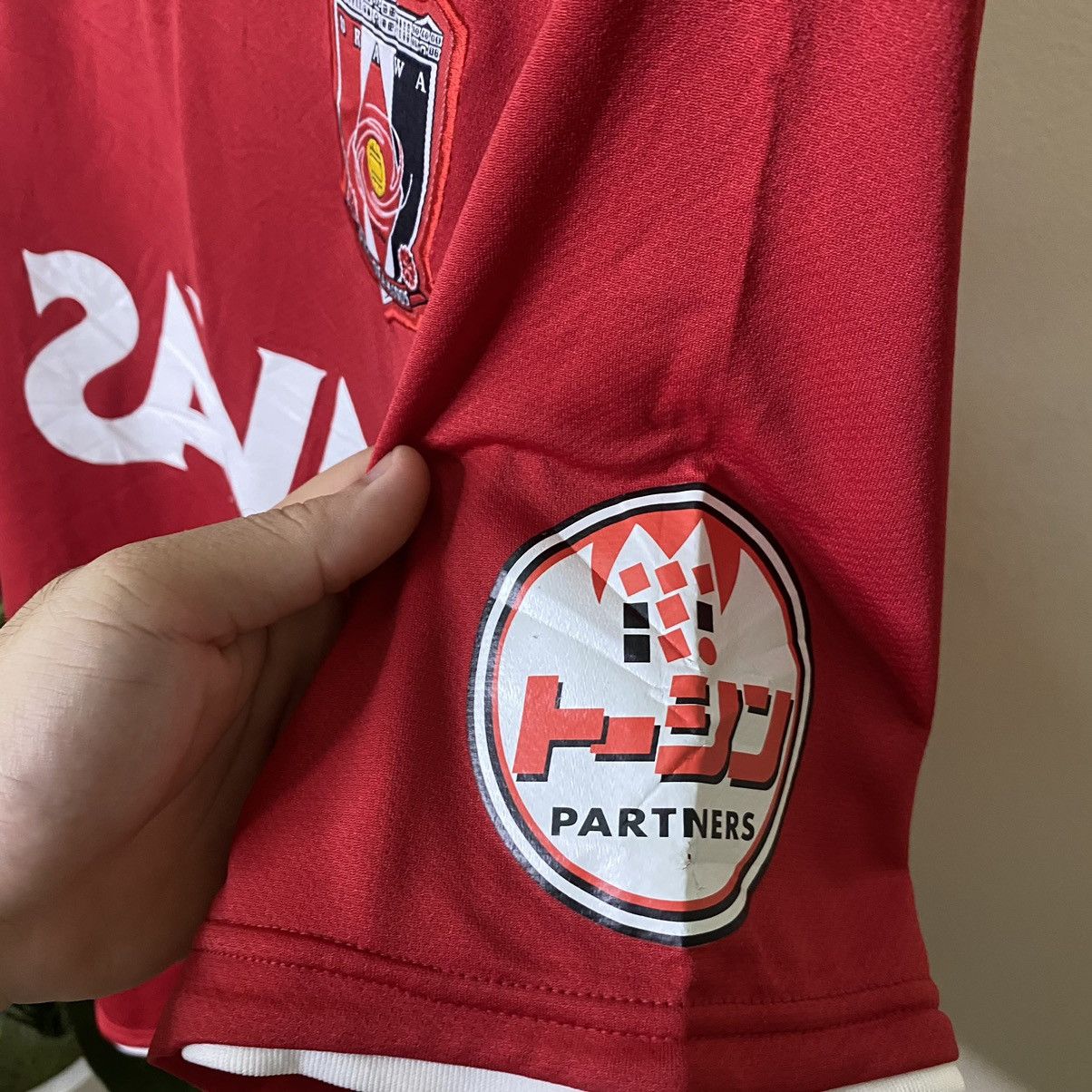 Nike Vintage 2008 Nike Urawa Red Diamonds 2008 Home Kit Jersey Size US XXL / EU 58 / 5 - 4 Thumbnail