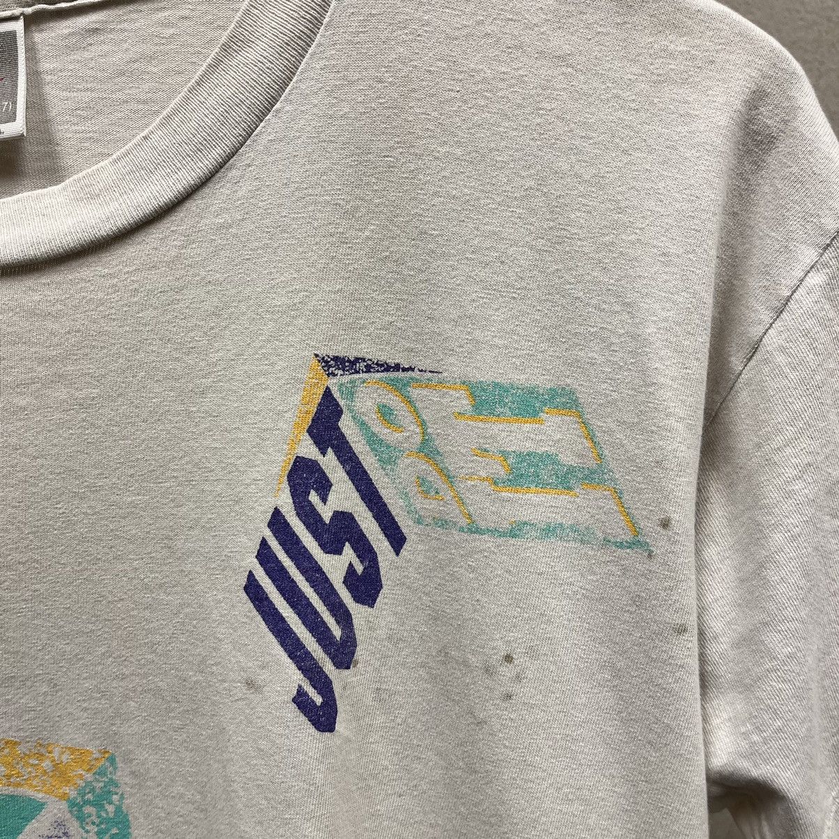 Nike × Vintage Vintage 90s Nike Pastel Logo Wraparound AOP Graphic T-Shirt Size US S / EU 44-46 / 1 - 3 Thumbnail