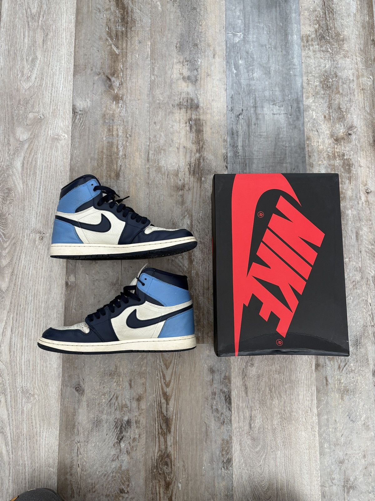 Jordan Brand Jordan 1 Obsidian Size US 11 / EU 44 - 3 Thumbnail