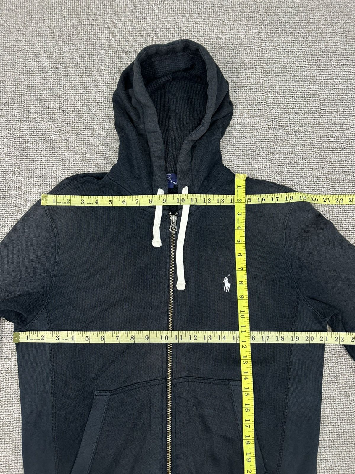 Polo Ralph Lauren Polo Ralph Lauren Sun Faded Black Hoodie Z297 Size US M / EU 48-50 / 2 - 6 Thumbnail