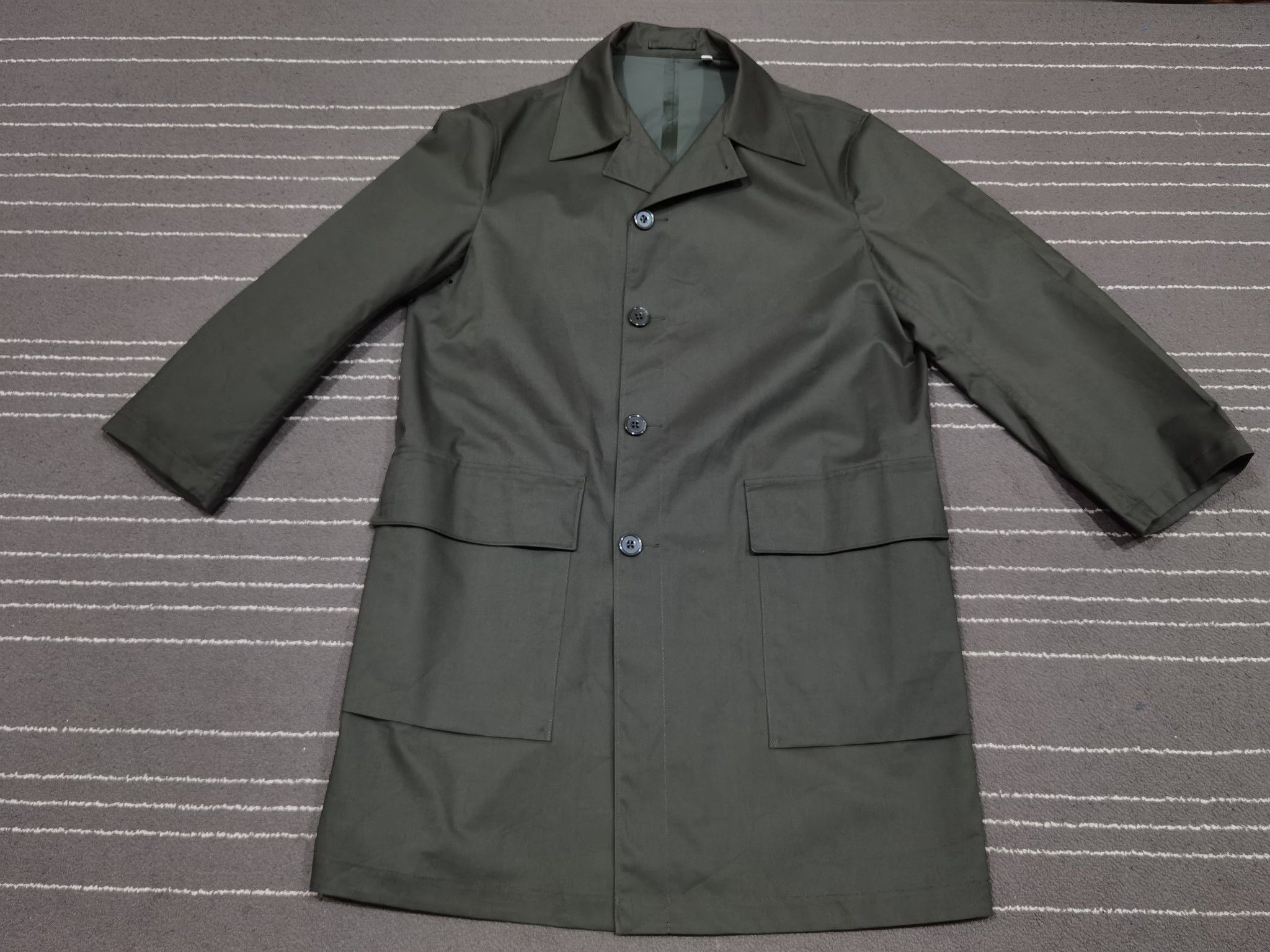 Uniqlo UNIQLO green army long coats waterproof M 8138 Size US M / EU 48-50 / 2 - 3 Thumbnail