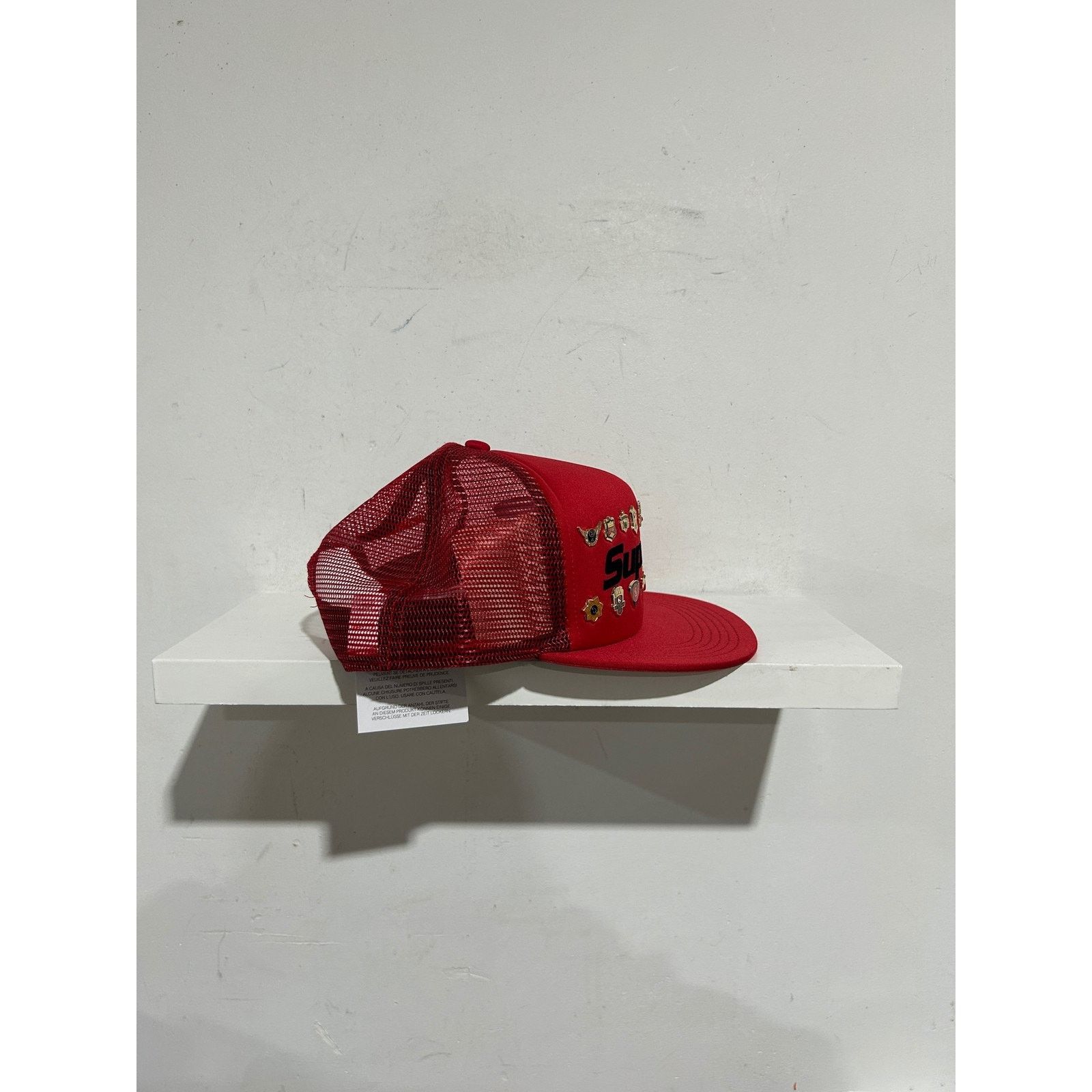 Supreme SUPREME PINS MESH CAP RED SS26 NEW Size ONE SIZE - 3 Thumbnail