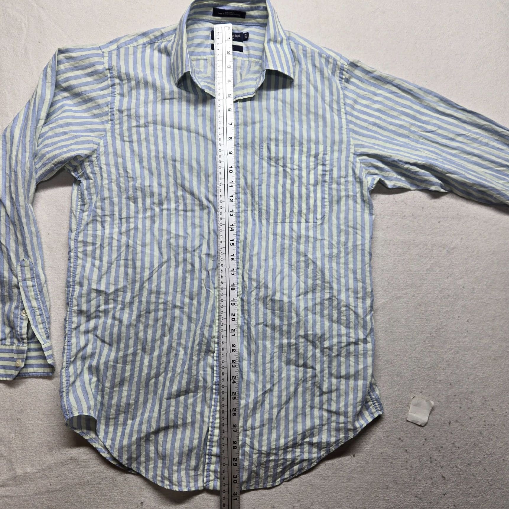 Cremieux Daniel Cremieux Shirt Green Denis Check Button-Down Long Sleeve Men XL 15.5 34 Regular Non-Iron Casual Work Suit Shirt Size US XL / EU 56 / 4 - 6 Thumbnail