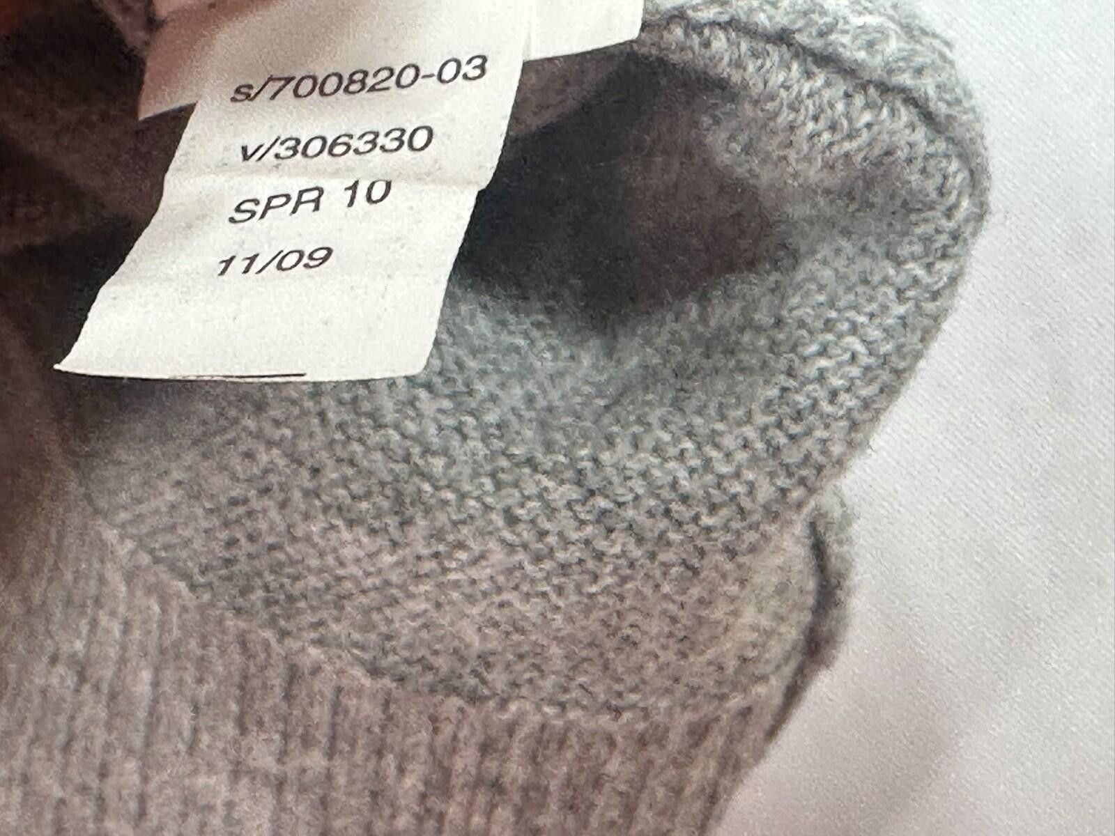 Gap Gap 100% Cotton V-Neck L/S Pullover Sweater Brown Men M Size US M / EU 48-50 / 2 - 8 Thumbnail