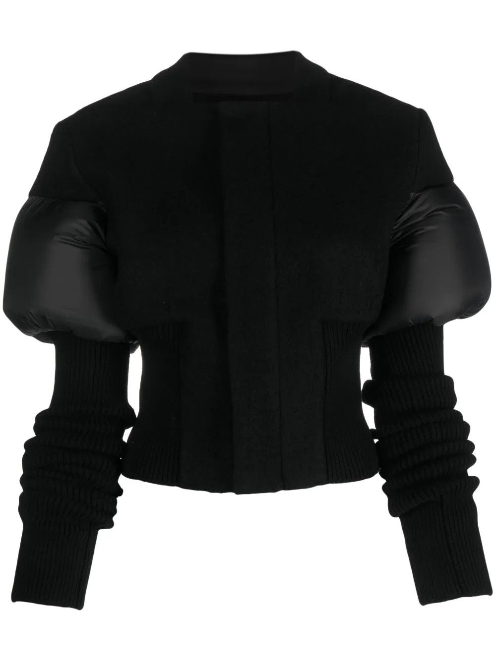 Rick Owens o1y0126 Shell Jacket in Black Size S / US 4 / IT 40 - 1 Thumbnail