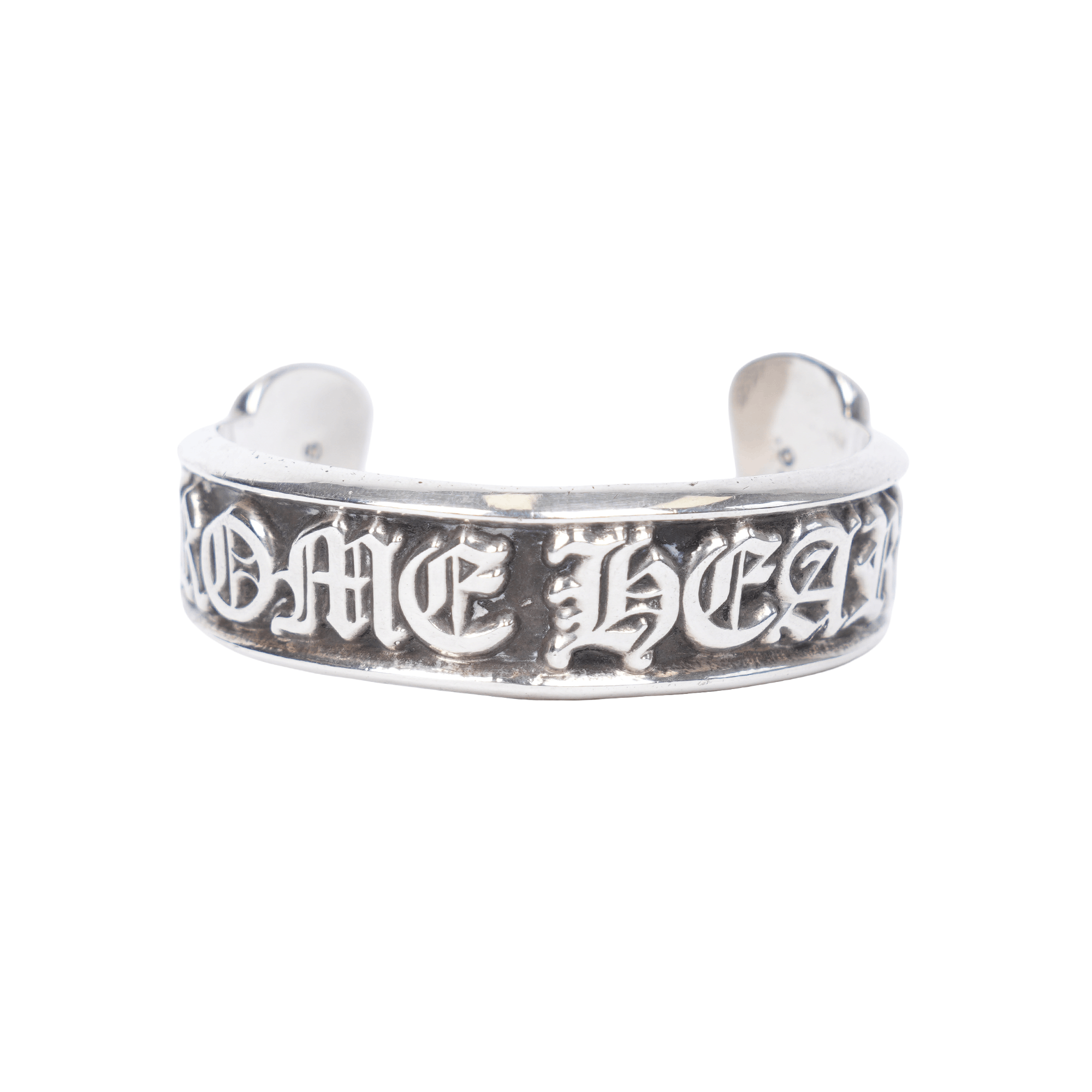 Chrome Hearts CHROME HEARTS SCROLL LOGO BANGLE .925 SILVER BRACELET Size ONE SIZE - 1 Thumbnail
