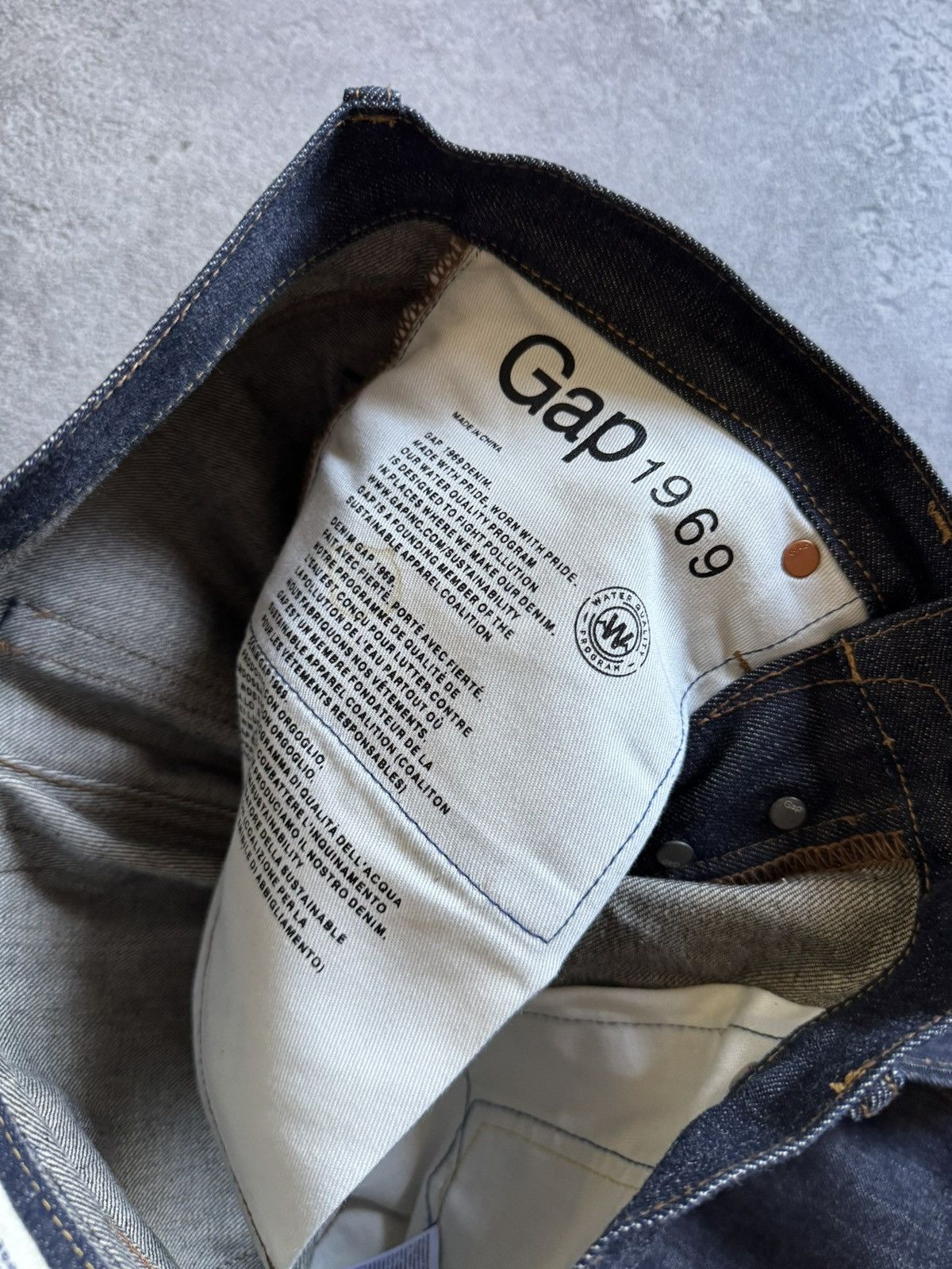 Gap Gap 28/30 Kaihara japanese selvedge denim pants trousers y2k Size US 28 / EU 44 - 10 Thumbnail