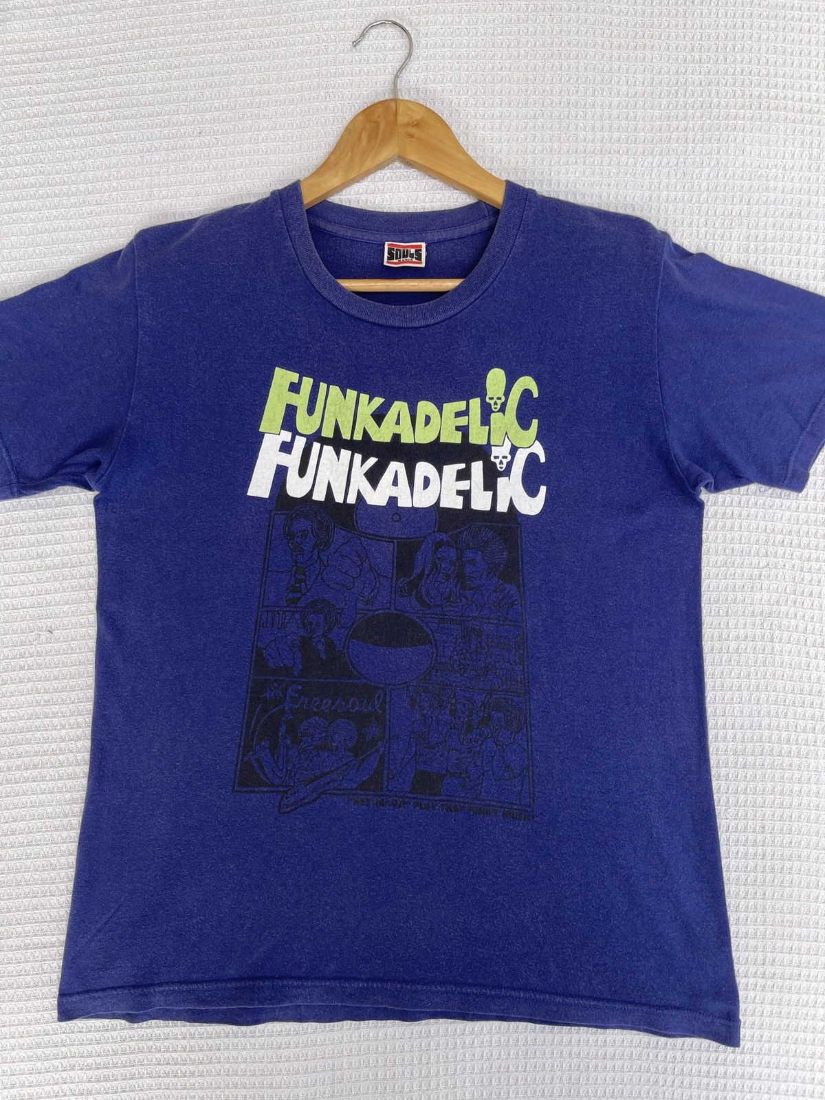 Band Tees Rare🔥Vintage Parliament Funkadelic Afro Bestie Boy Run Dmc Size US M / EU 48-50 / 2 - 8 Thumbnail