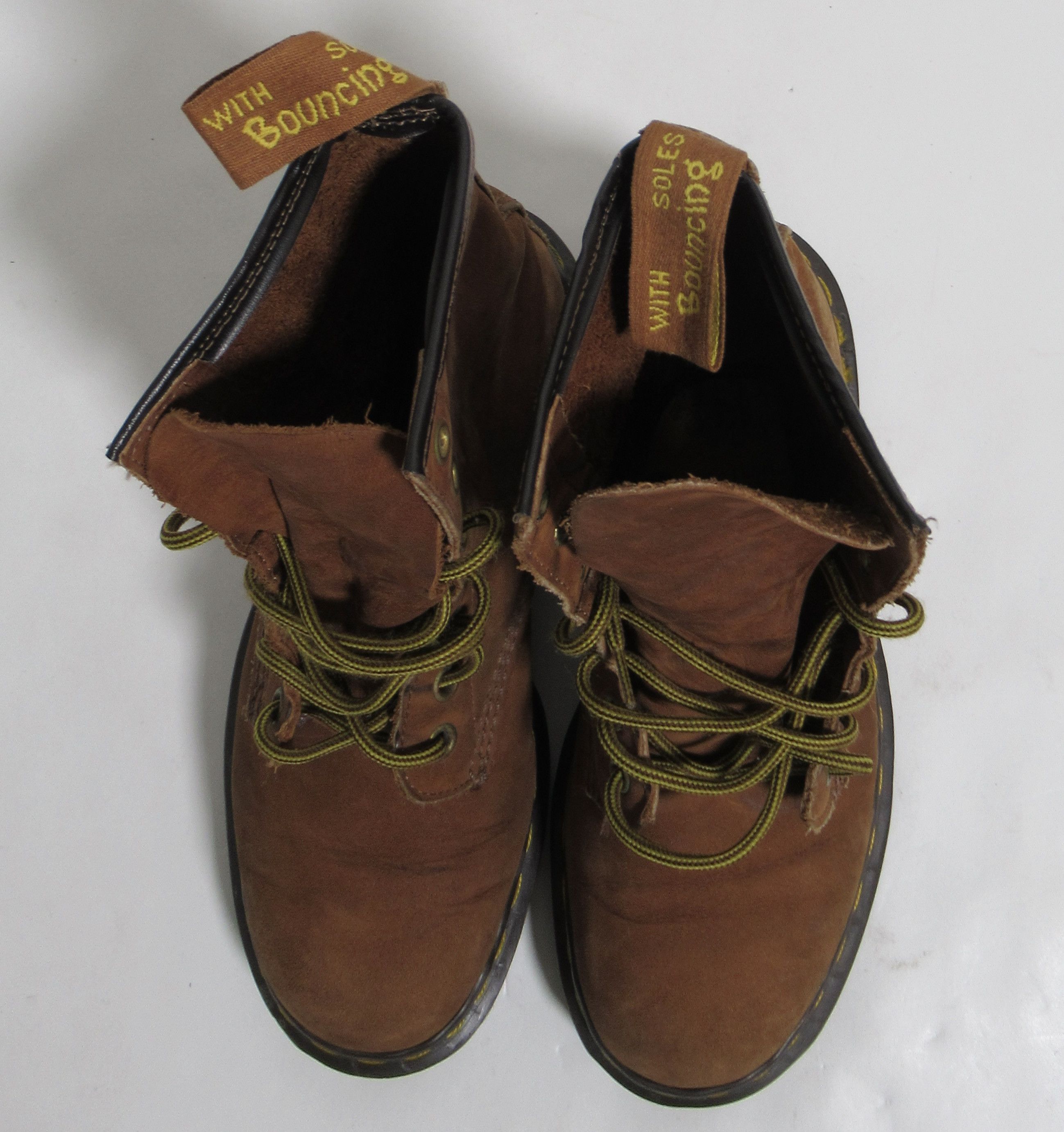 Dr. Martens Dr Martens Women's Made In England Lice Up Boot Brown Size US 5 / IT 35 - 3 Thumbnail