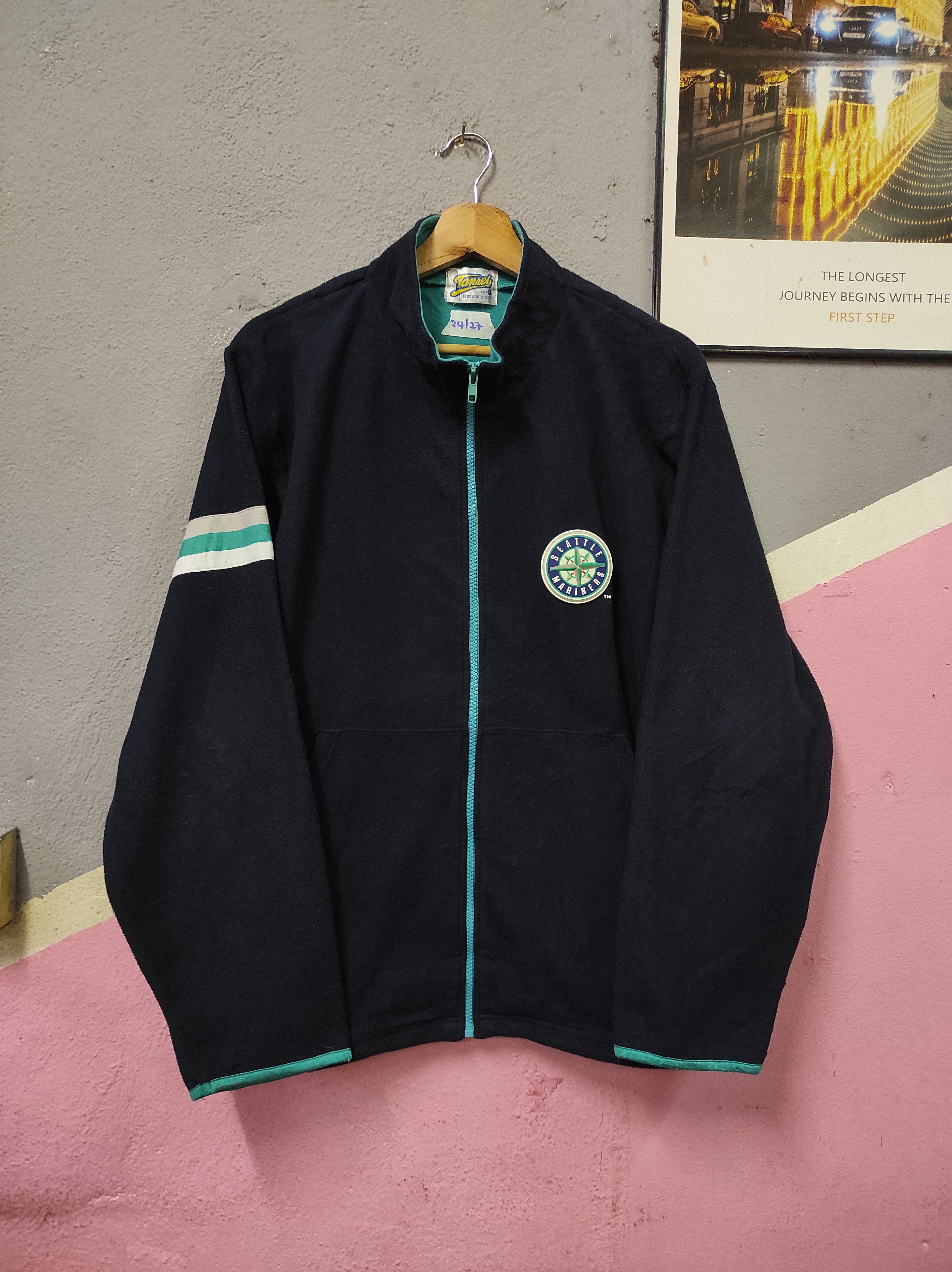 Japanese Brand × Vintage SEATTLE MARINERS LIGHT JACKET Size US L / EU 52-54 / 3 - 1 Thumbnail