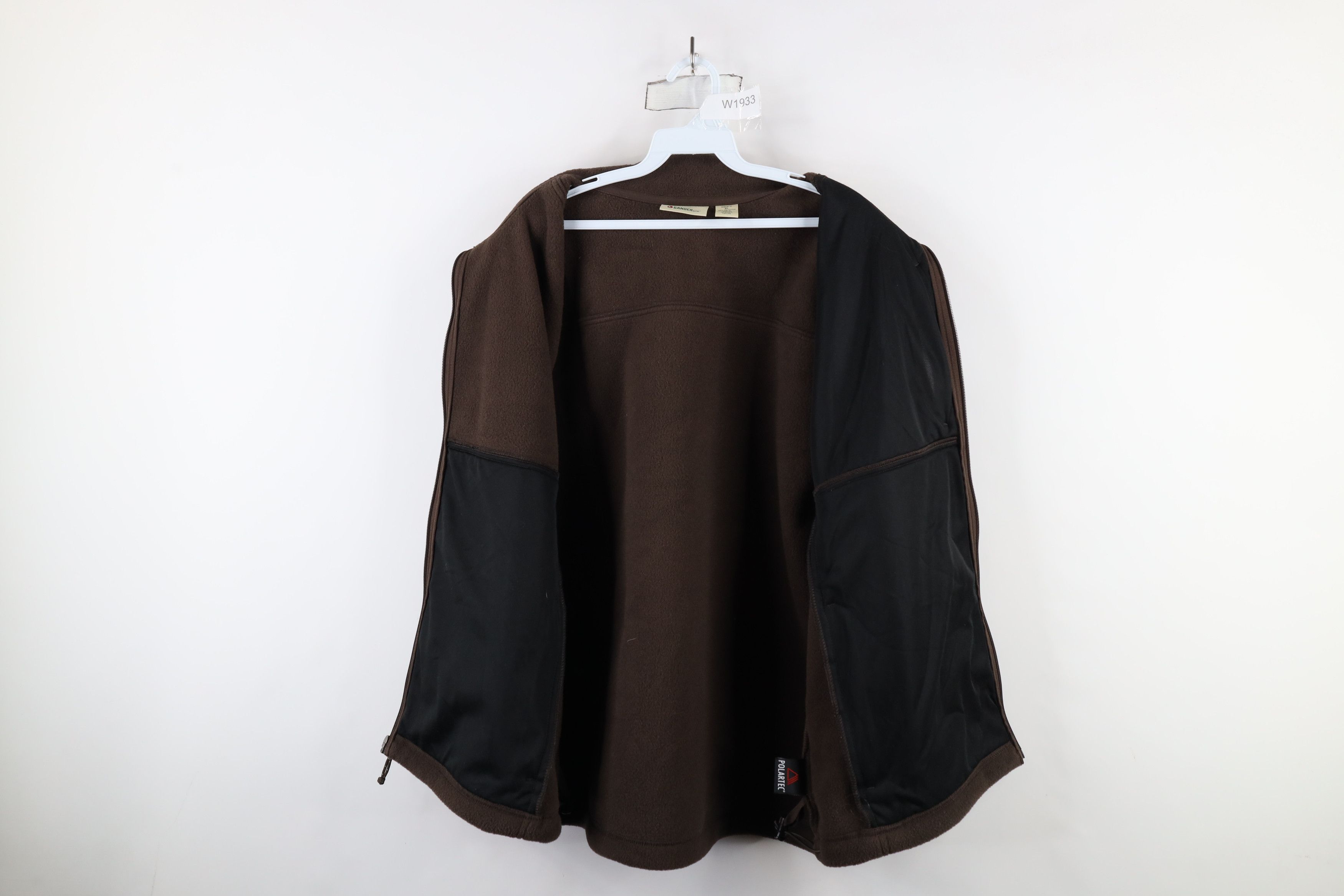 Vintage Vintage Gander Mountain Full Zip Fleece Vest Jacket Brown Size US XL / EU 56 / 4 - 6 Thumbnail