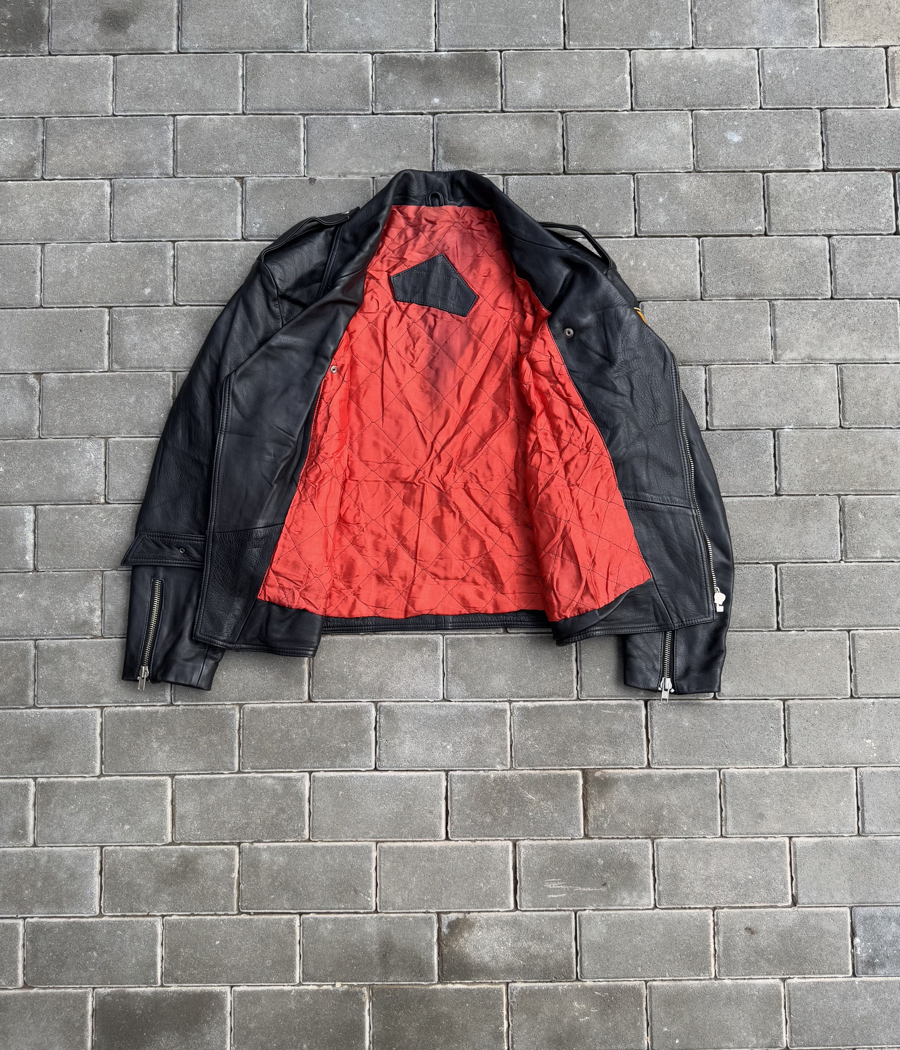 Diesel Diesel 90s Vintage Leather Jacket Y2K Size US XL / EU 56 / 4 - 8 Thumbnail