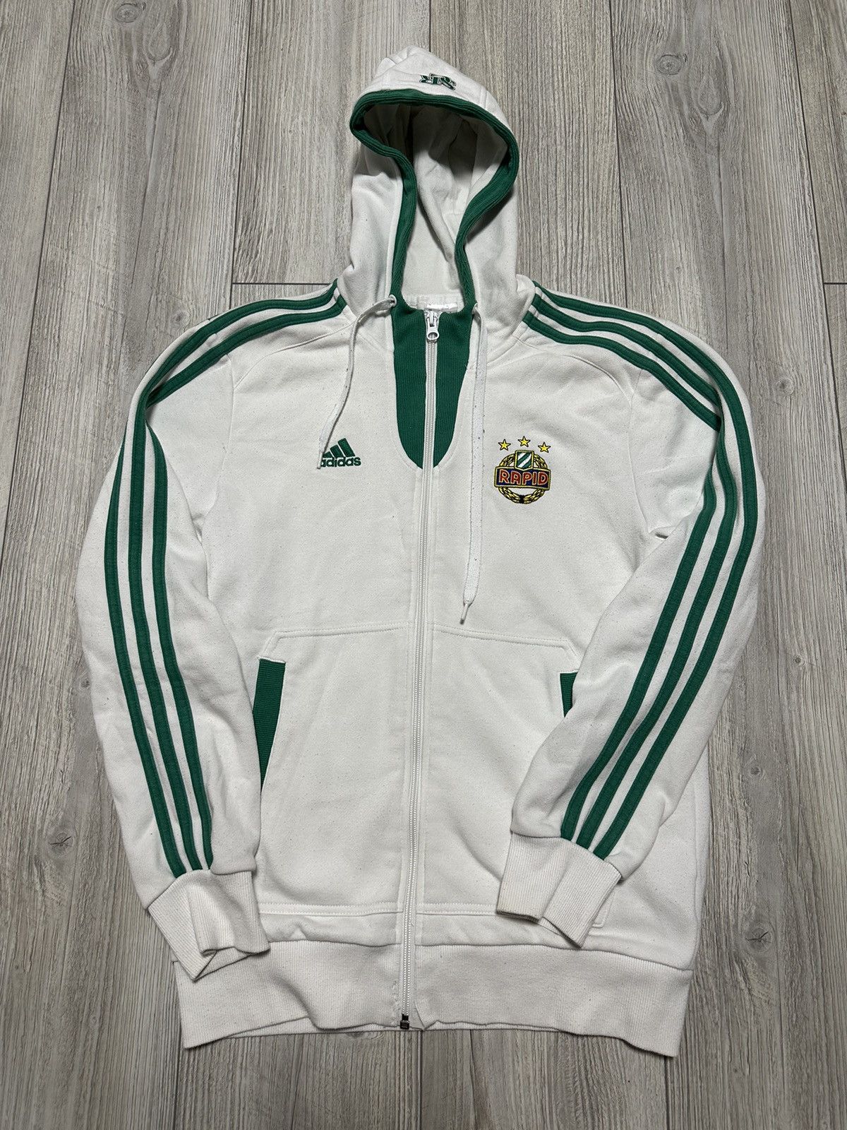 Adidas ADIDAS SK RAPID WIEN 2013/2014 JACKET TRAINING SOCCER Size US S / EU 44-46 / 1 - 1 Thumbnail