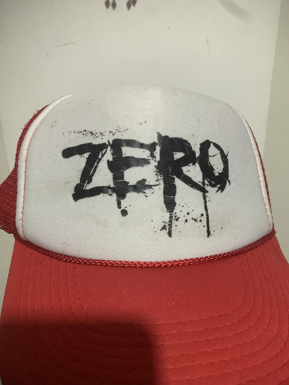 Zero Skateboards 🔥🔥 Rare Vintage 90s Zero Skateboards Trucker Hat Size ONE SIZE - 2 Thumbnail