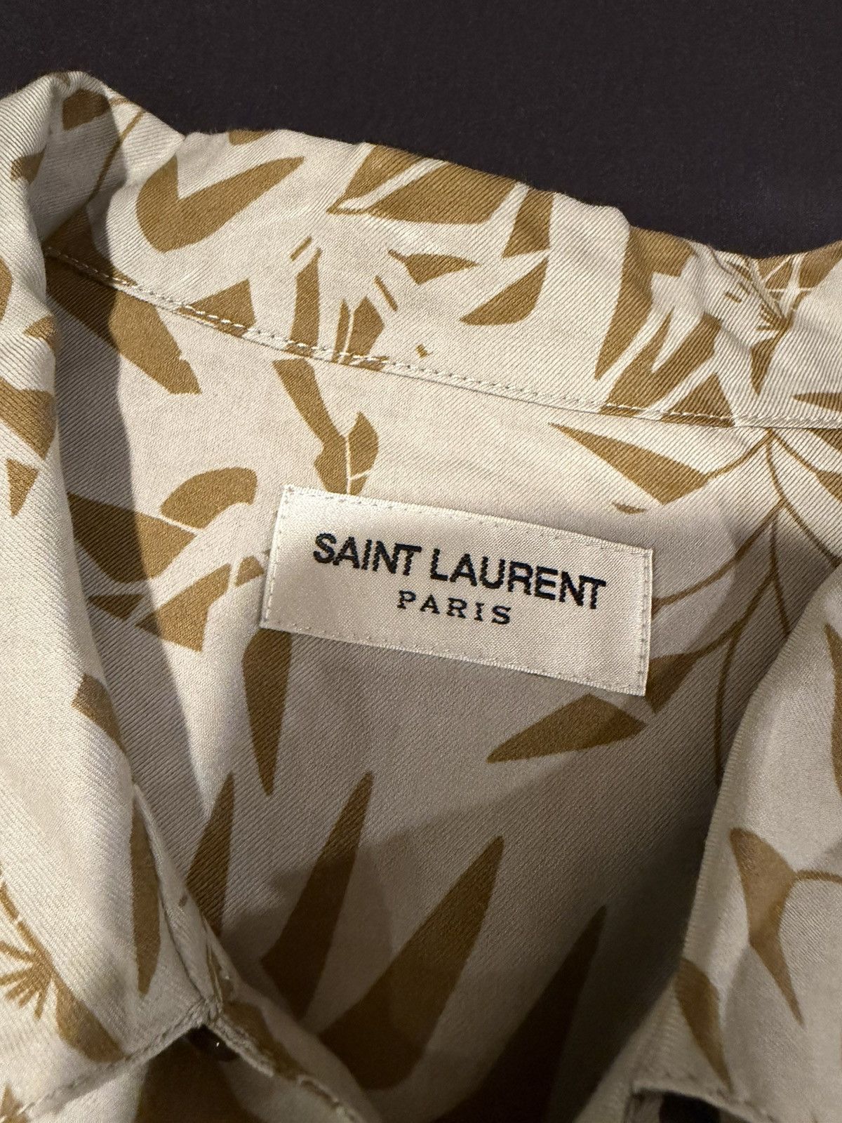 Saint Laurent Paris Saint Laurent men Hawaiian shirt. XL. $890 Size US XL / EU 56 / 4 - 3 Thumbnail