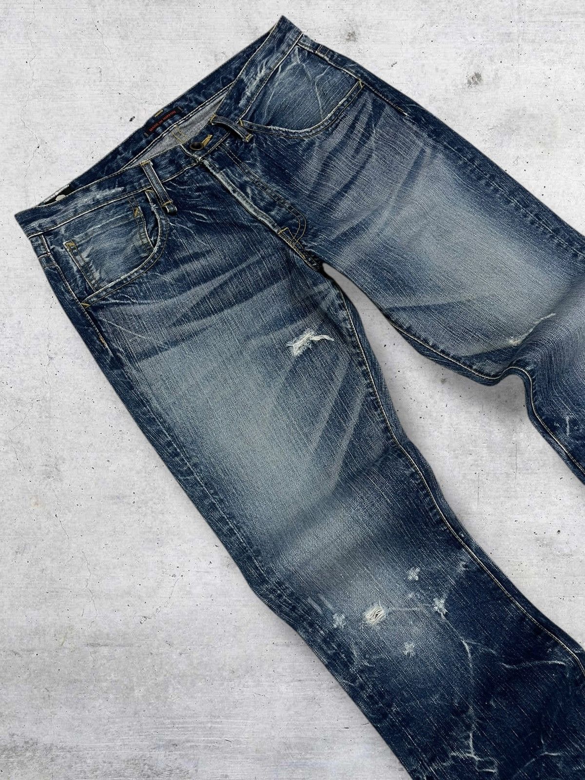Japanese Brand VINTAGE JAPAN GRUNGE AESTHETIC PUNK MADE NIPPON JAPAN DENIM Size US 31 - 4 Thumbnail
