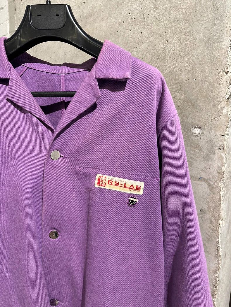 Raf Simons Raf Simons Purple Denim Logo Patched Pins Detailed Cotton Size US S / EU 44-46 / 1 - 3 Thumbnail