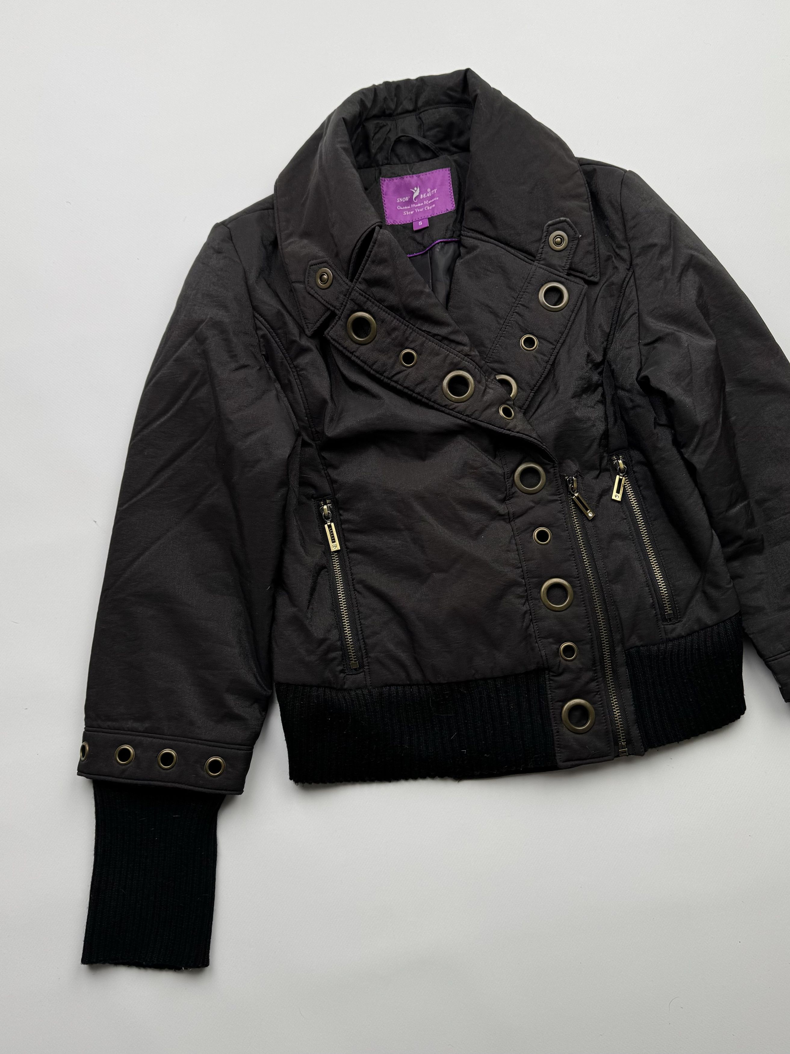 Vintage Vintage Cropped Jacket With Metal Details B93(V97)E2 Size S / US 4 / IT 40 - 2 Thumbnail