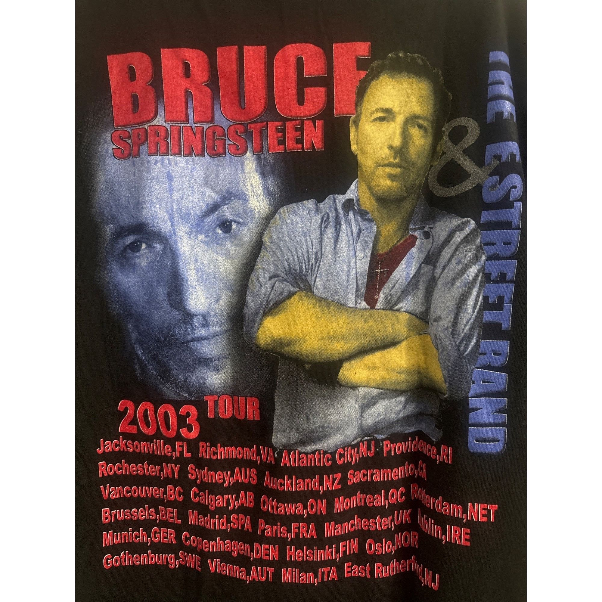 Delta Bruce Springsteen and the E Street Band 2003 Concert World T Size US XL / EU 56 / 4 - 3 Thumbnail