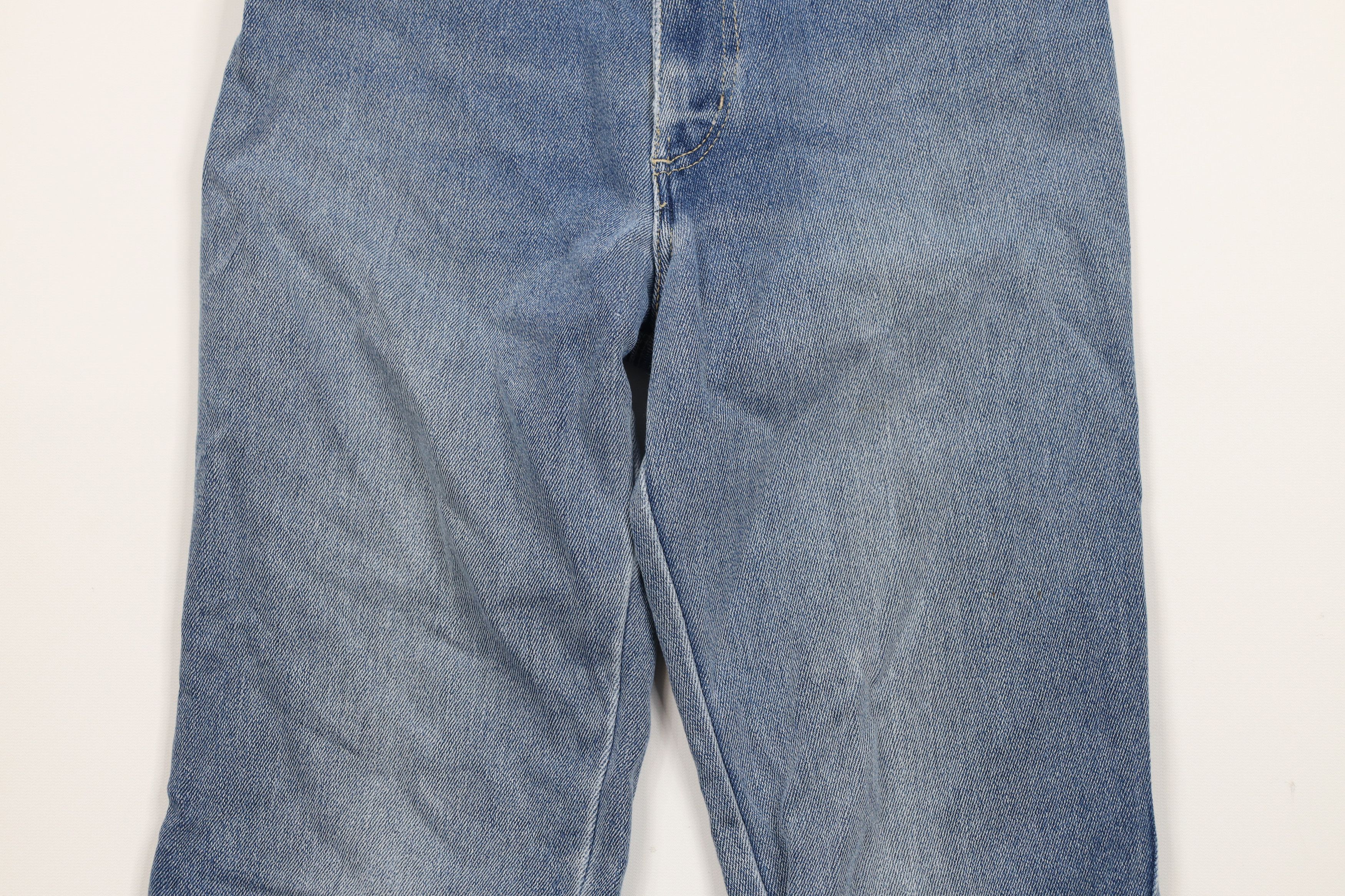 Vintage Vintage 90s Streetwear Babydoll Flared Denim Jeans Blue Size 24" / US 00 / IT 34 - 3 Thumbnail