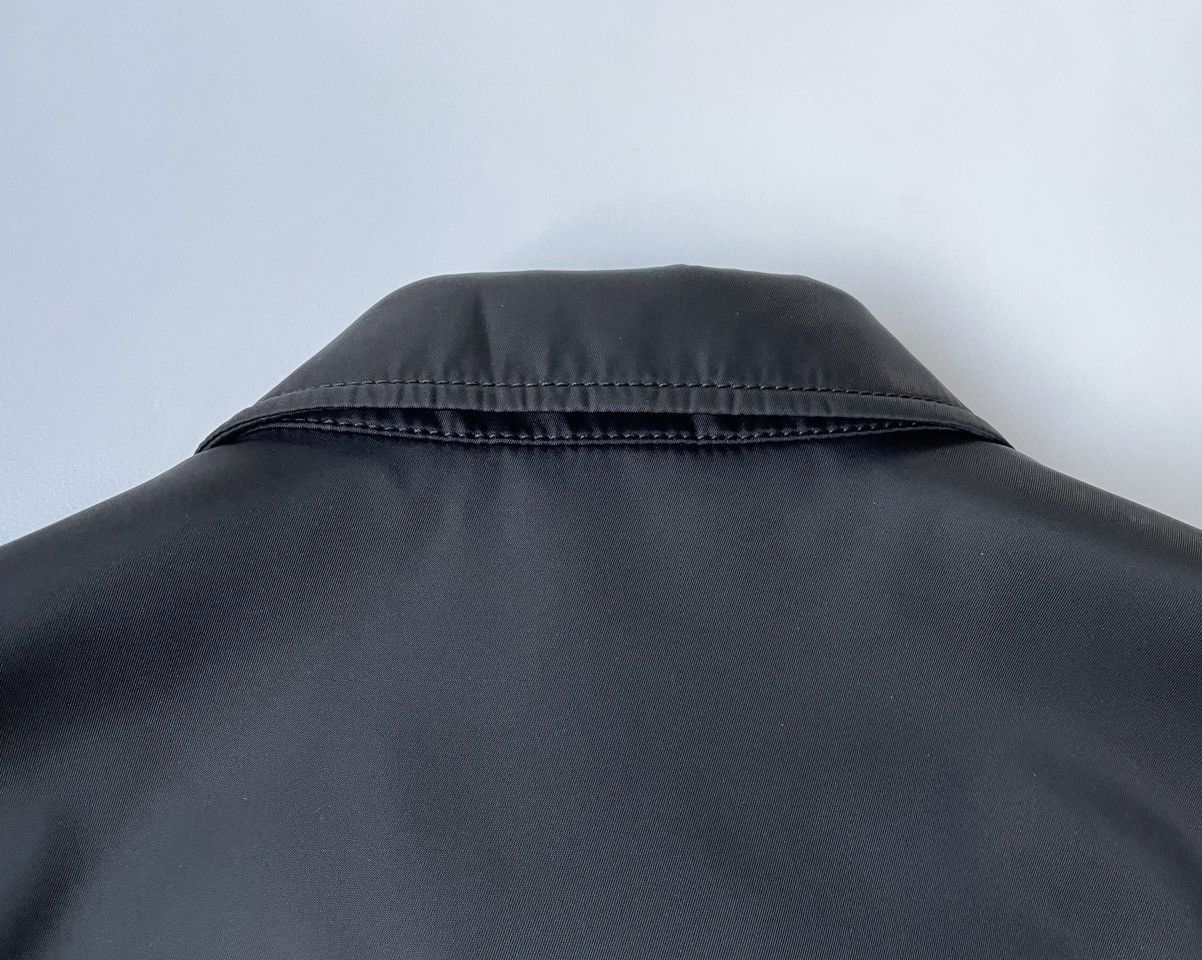 Prada A/W 09 Black Nylon Mac Jacket Size US L / EU 52-54 / 3 - 15 Thumbnail