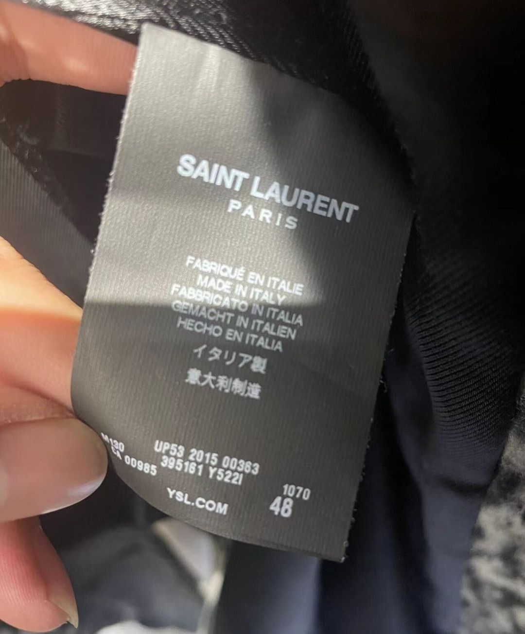 Saint Laurent Paris Saint Laurent Cashmere coat-2505 Size US M / EU 48-50 / 2 - 4 Thumbnail