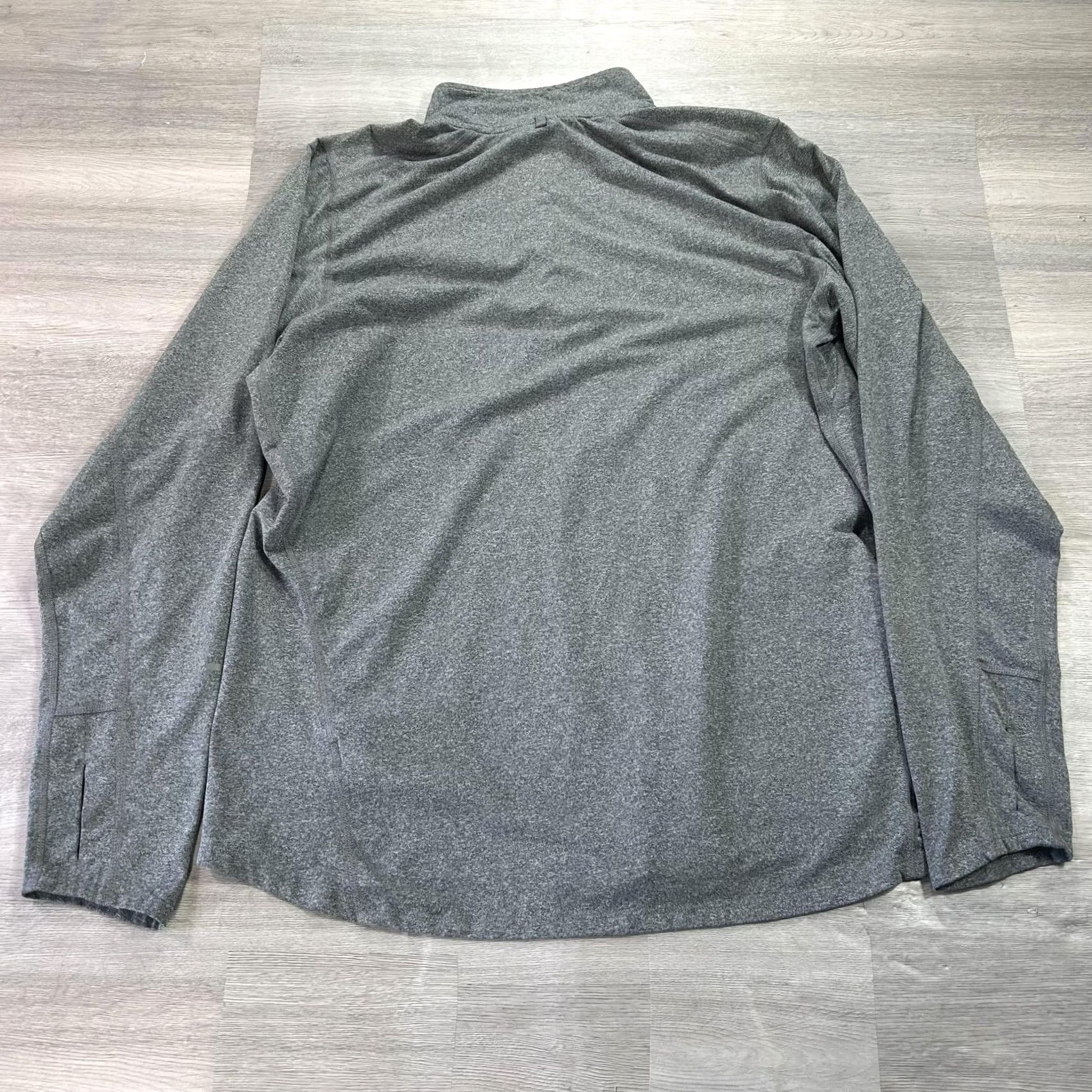 Nike Nike Dri-FIT Pullover Mens Large Gray 1/4 Zip Long Sleeve Top 504606-064 Size US L / EU 52-54 / 3 - 2 Thumbnail