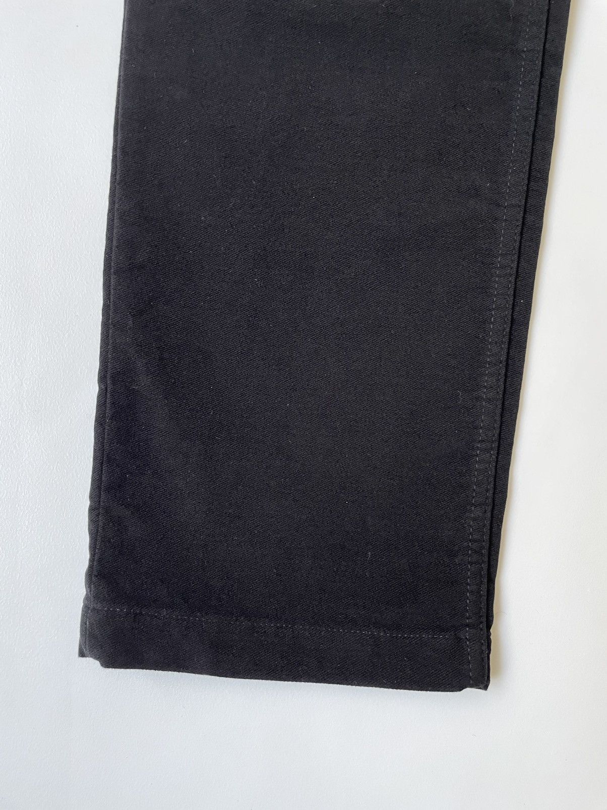 Comme des Garcons A/W 10 Black Moleskin Trousers Size US 32 / EU 48 - 9 Thumbnail