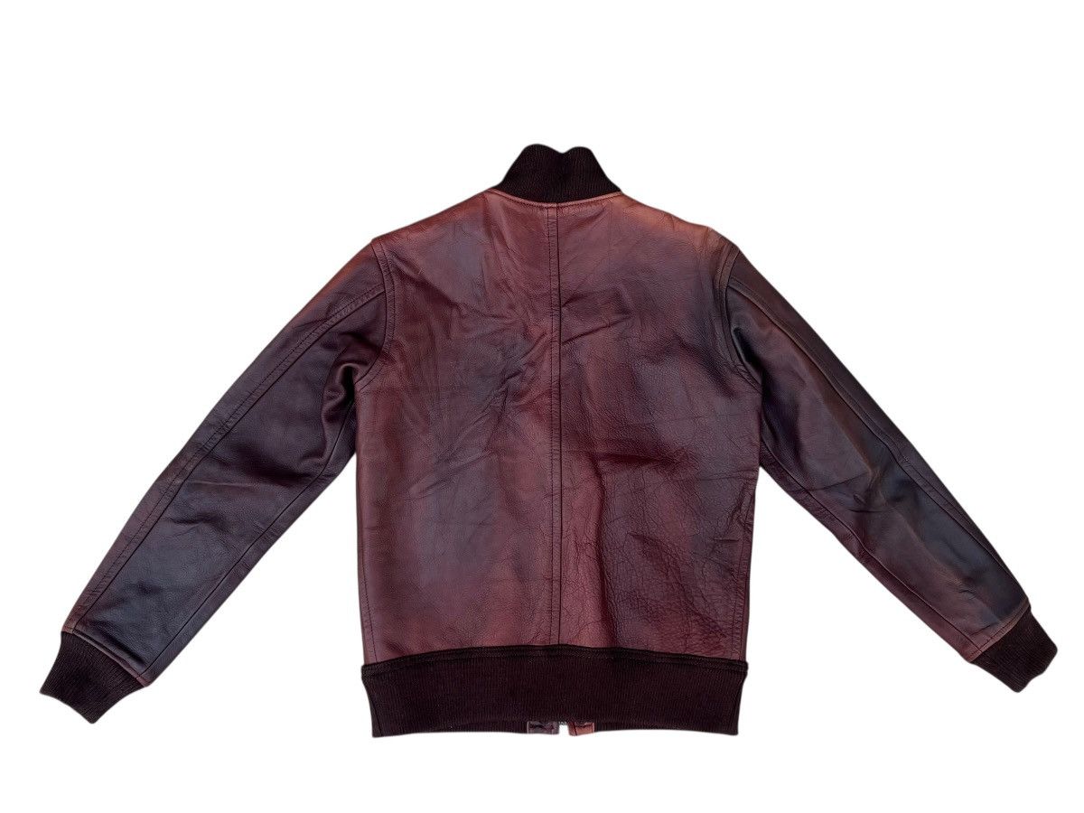 N.Hoolywood SAMPLE Only N.Hoolywood Japan Fade Patina Leather Jacket Size US S / EU 44-46 / 1 - 18 Thumbnail