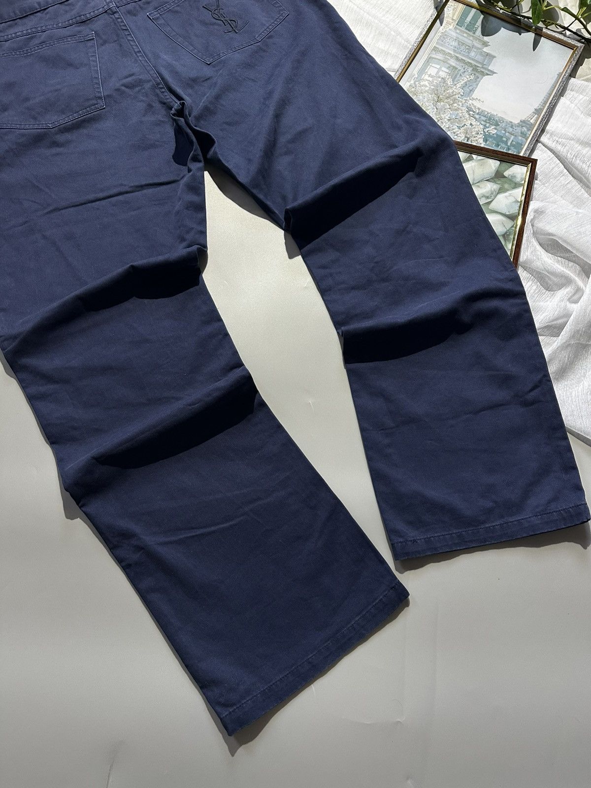Yves Saint Laurent Vintage pants Yves Saint Laurent Pour Homme Size US 36 / EU 52 - 2 Thumbnail