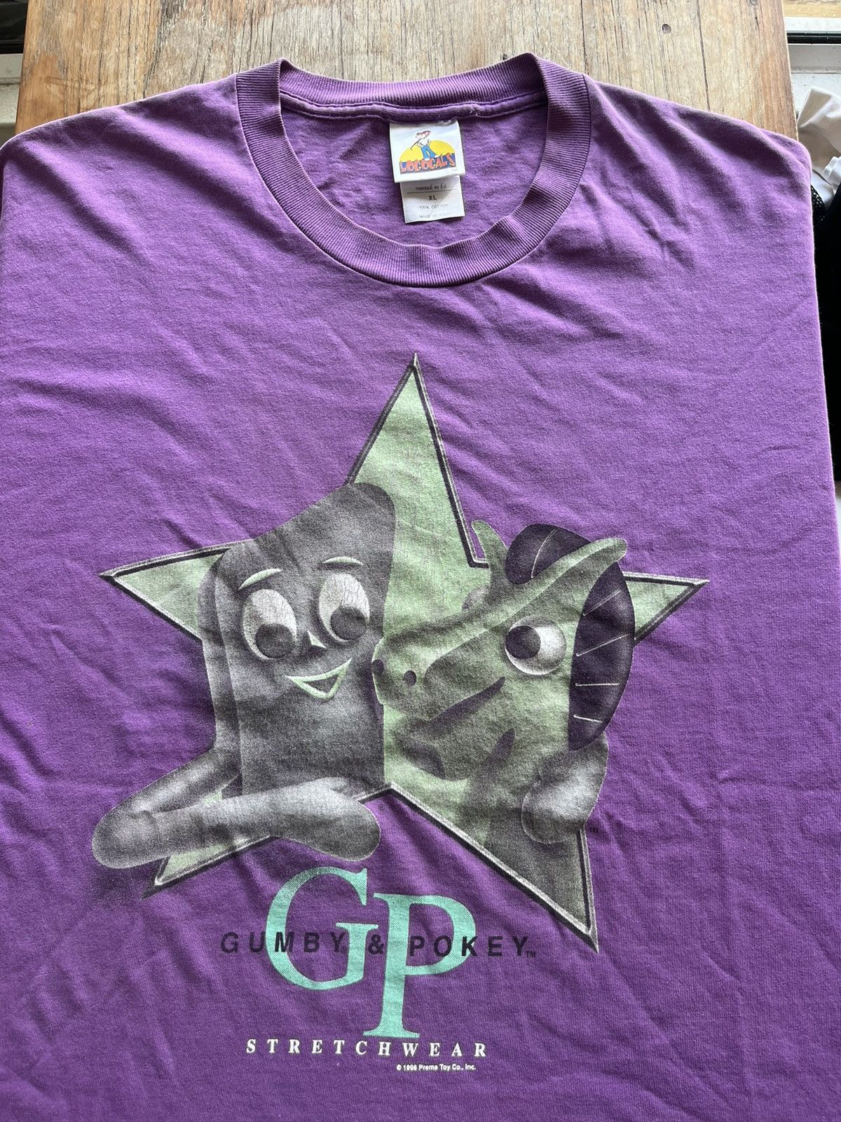 Designer × Vintage Vintage GUMBY & POKEY GP Stretchwear 1996’s preme toy tshirt Size US XL / EU 56 / 4 - 3 Thumbnail