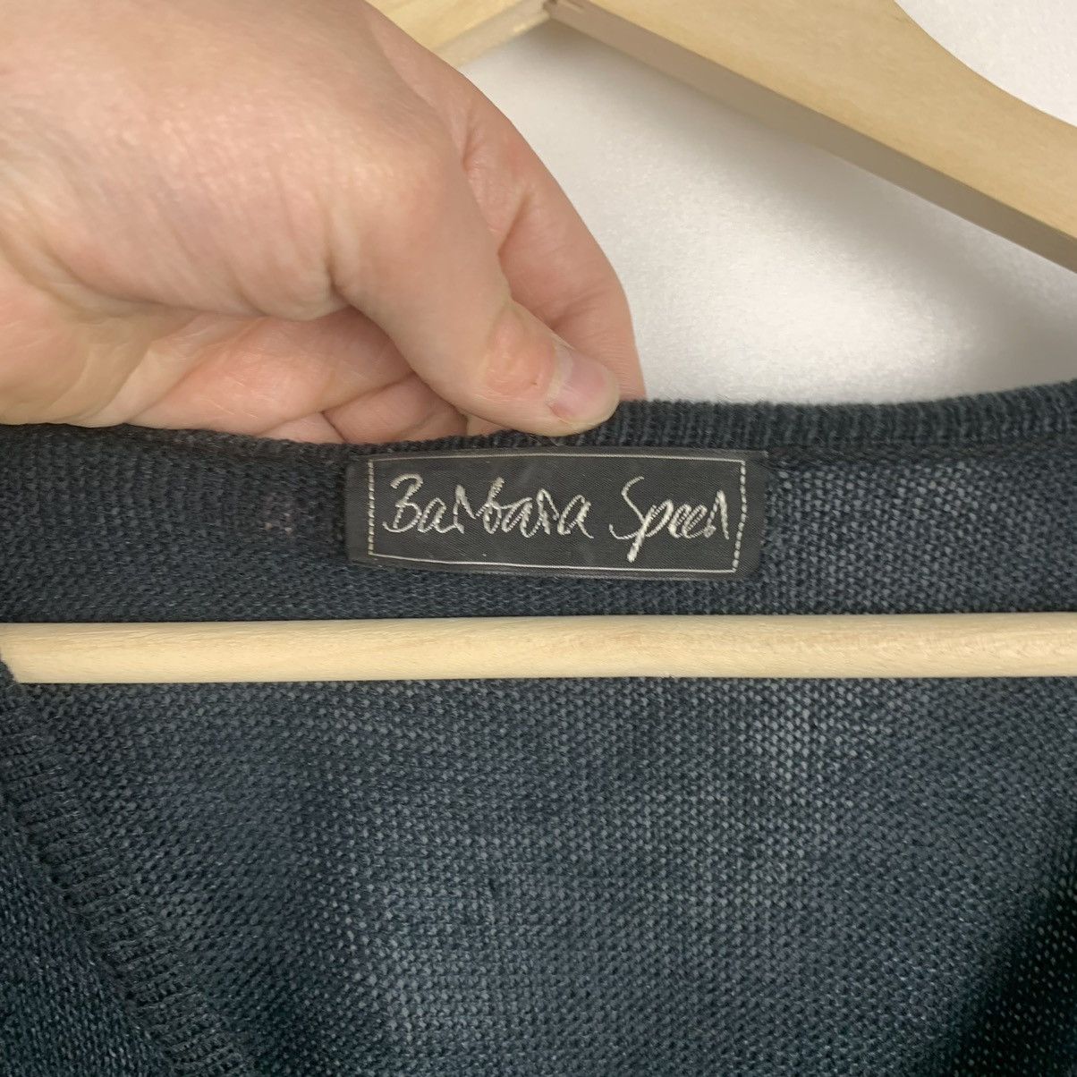 Other Barbara Speer Knit Linen Cardigan Black Short Sleeve Size XS / US 0-2 / IT 36-38 - 11 Thumbnail