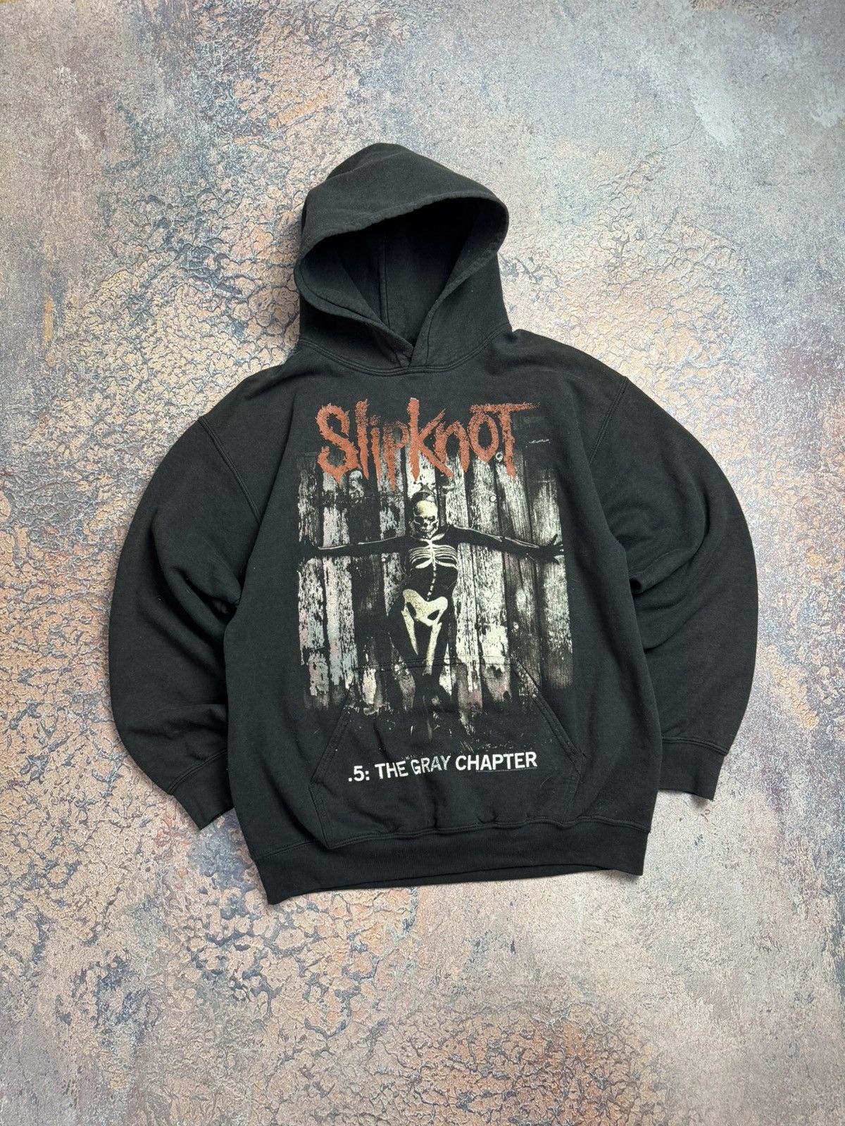 Gildan VINTAGE SLIPKNOT 5: THE GRAY CHAPTER HOODIE Size US M / EU 48-50 / 2 - 1 Thumbnail
