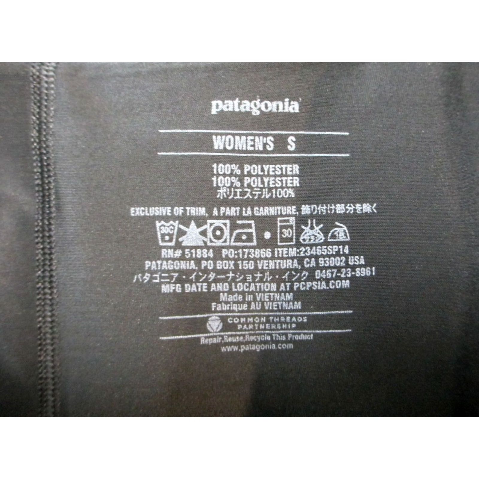 Patagonia Patagonia Skort Womens Small Gray Athletic Lined Tennis Drawstring Size 28" / US 6 / IT 42 - 3 Thumbnail