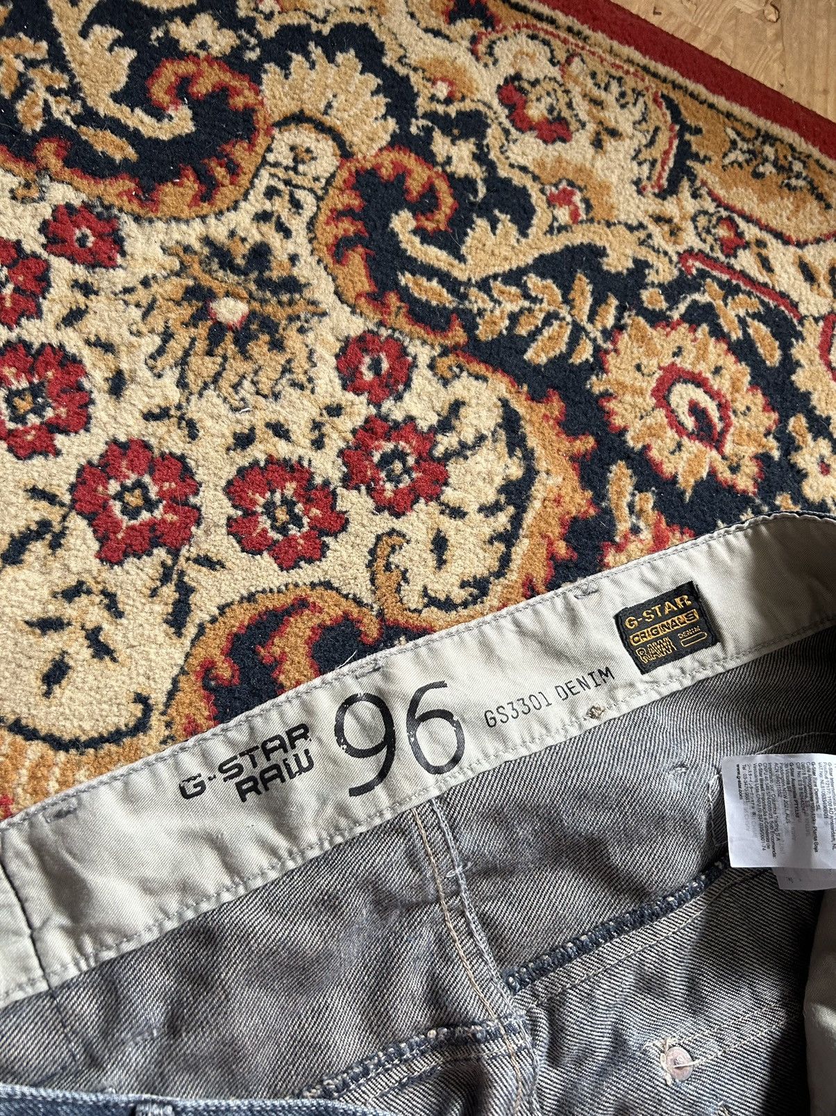 Other Vintage G-star denim pants big logo rare y2k streetwear Size US 34 / EU 50 - 13 Thumbnail