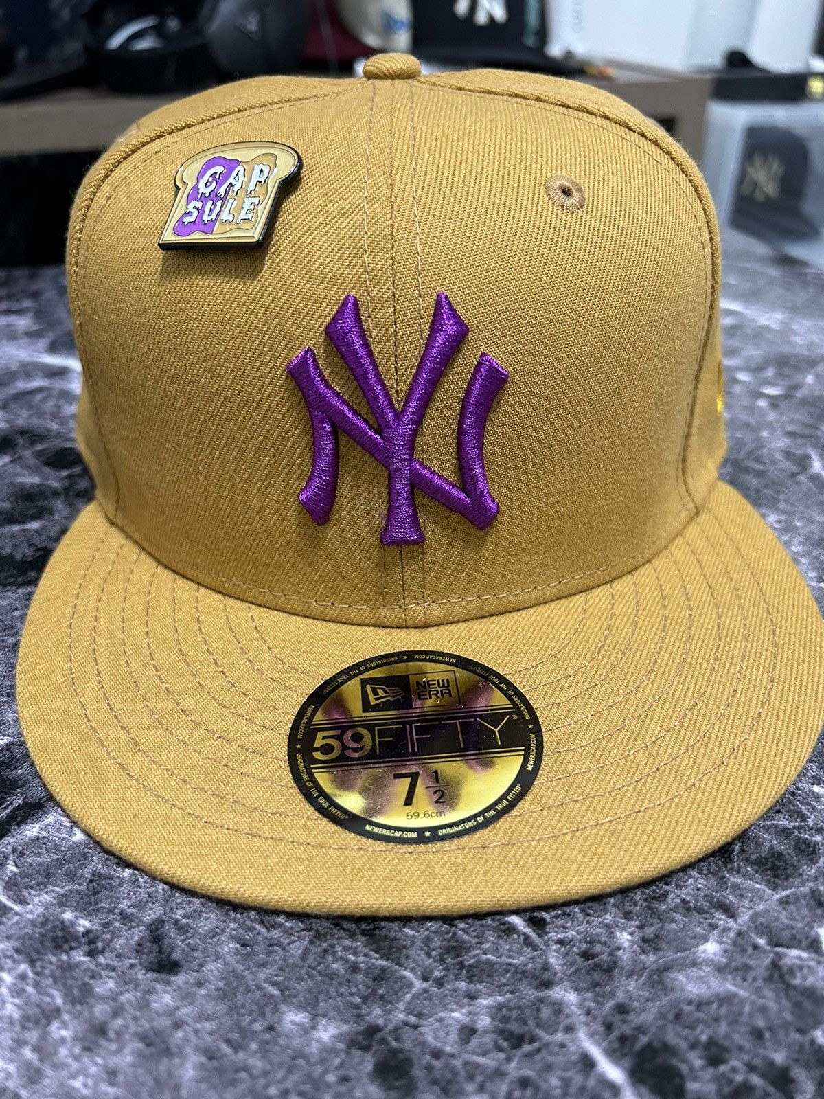 Hat Club Pb&j pack size 7 1/2 Size ONE SIZE - 1 Thumbnail