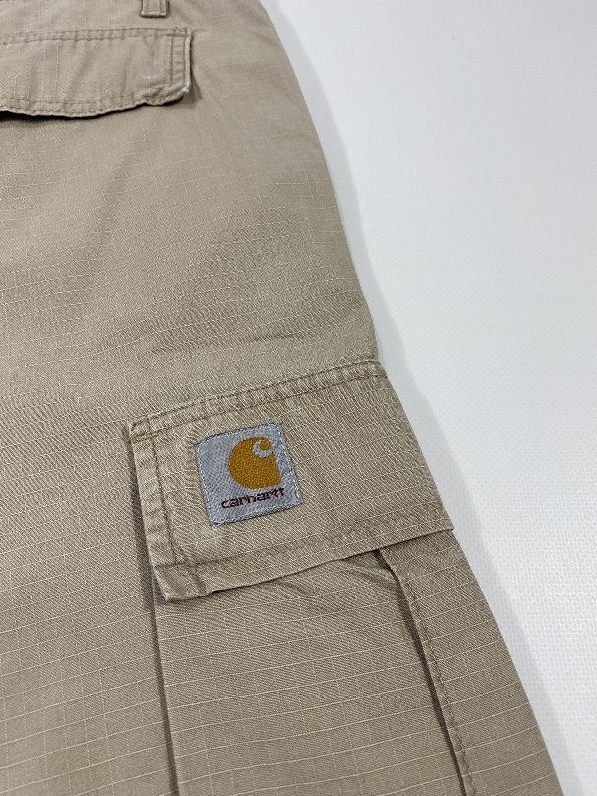 Carhartt 🔥LASTDROP🔥 Vintage Carhartt W Cargo Bermuda Ripstop Shorts Size 34" / US 12 / IT 48 - 10 Thumbnail