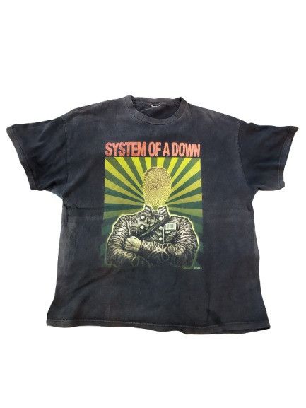 Band Tees Vintage Y2K System Of A Down Tee Size US XL / EU 56 / 4 - 1 Thumbnail