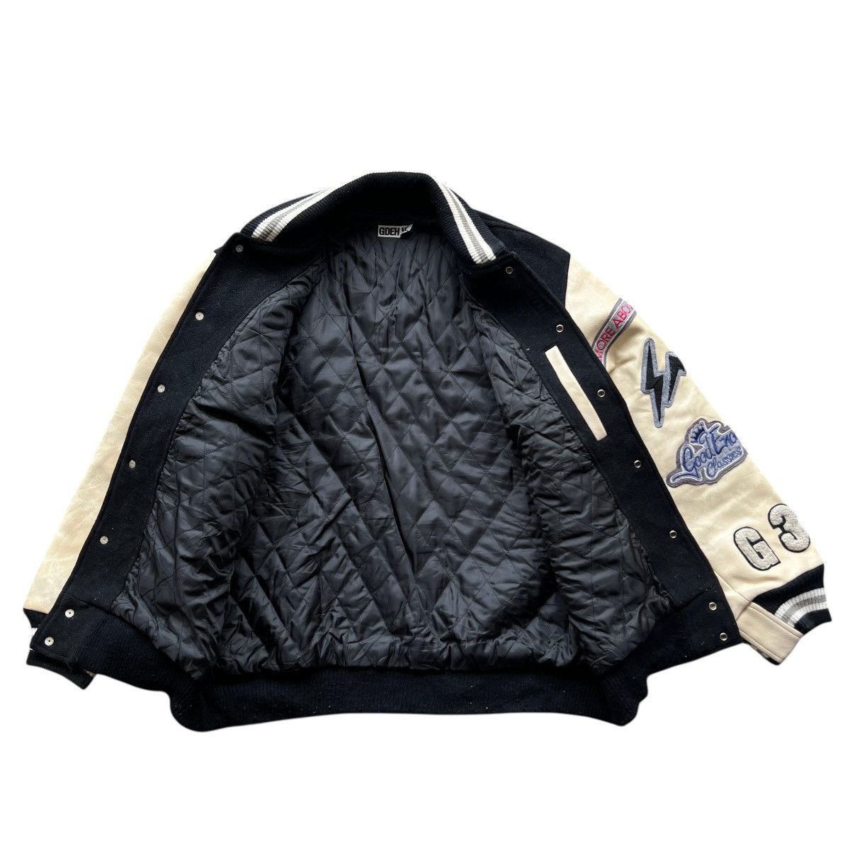 GOODENOUGH RARE VINTAGE GOOD ENOUGH CLASSIC 30G VARSITY BOMBER JACKET Size US XL / EU 56 / 4 - 16 Thumbnail