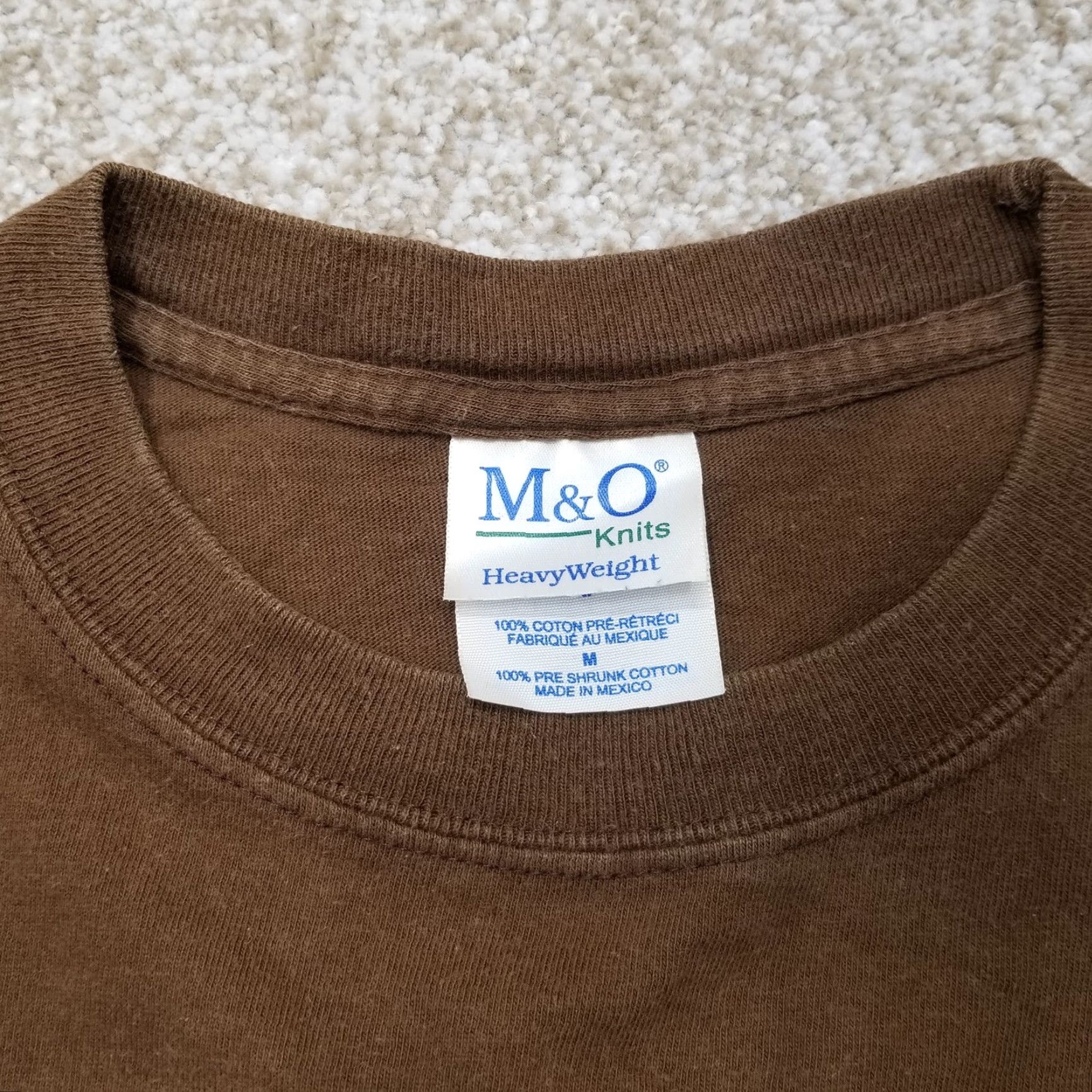 Vintage O & M Aztec Tribal Shirt Mens L Brown Crewneck Embroidered Artist Signed T-Shirt Cotton Jersey Embroidered Logo Casual Short Sleeve Vintage? Size US L / EU 52-54 / 3 - 5 Thumbnail