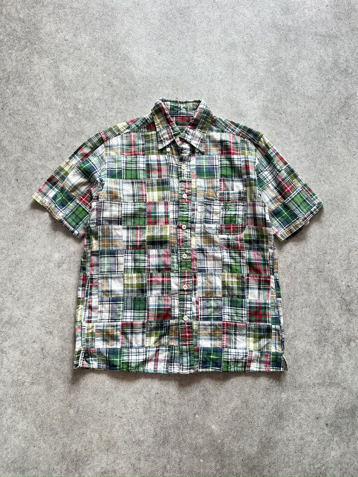 Sophnet. 2000s Japanese Sophnet. Patchwork Button Up Shirt Size US S / EU 44-46 / 1 - 1 Thumbnail