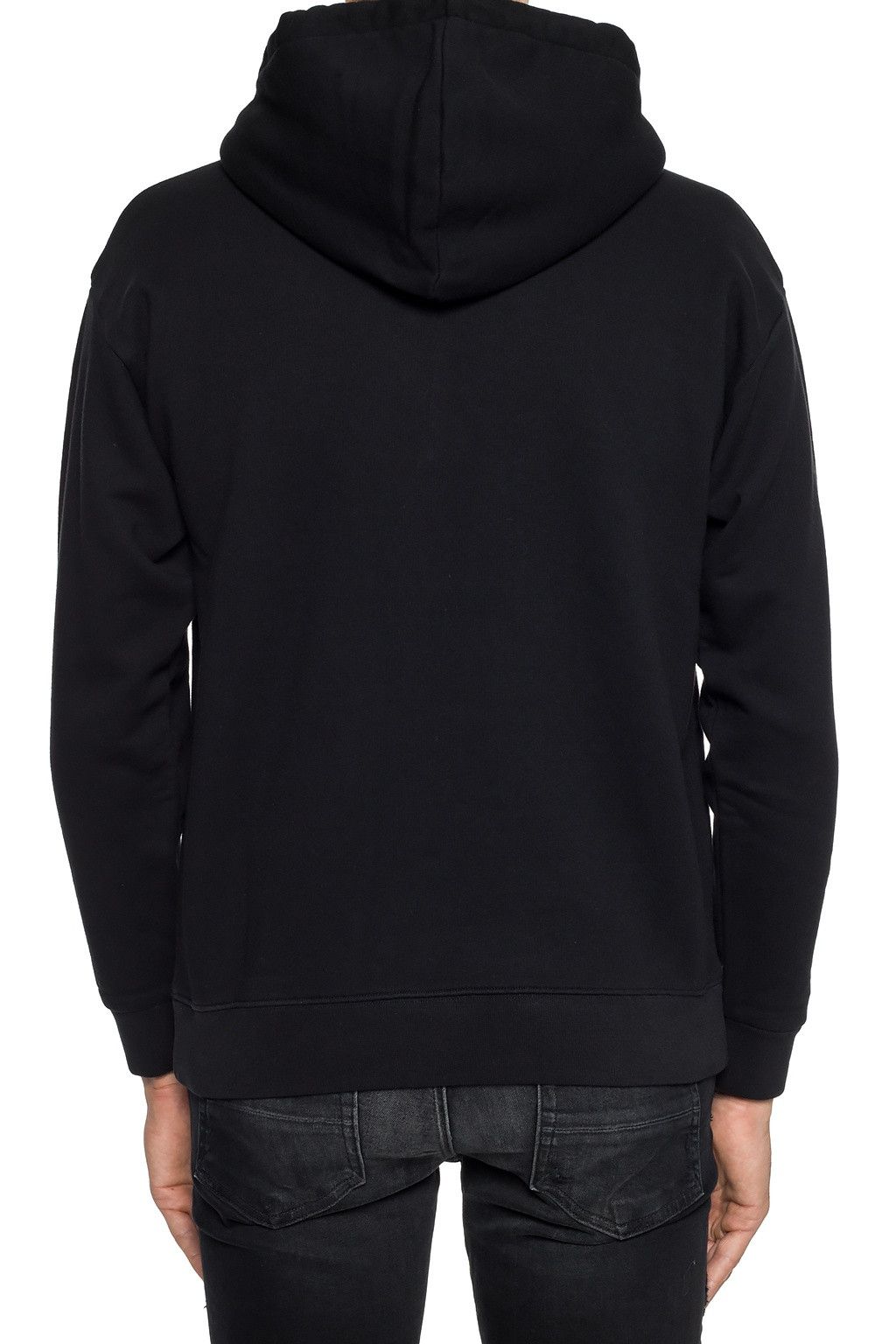 Givenchy Black Faux Fur Hood Signature Logo Lion Hoodie Size US S / EU 44-46 / 1 - 4 Thumbnail