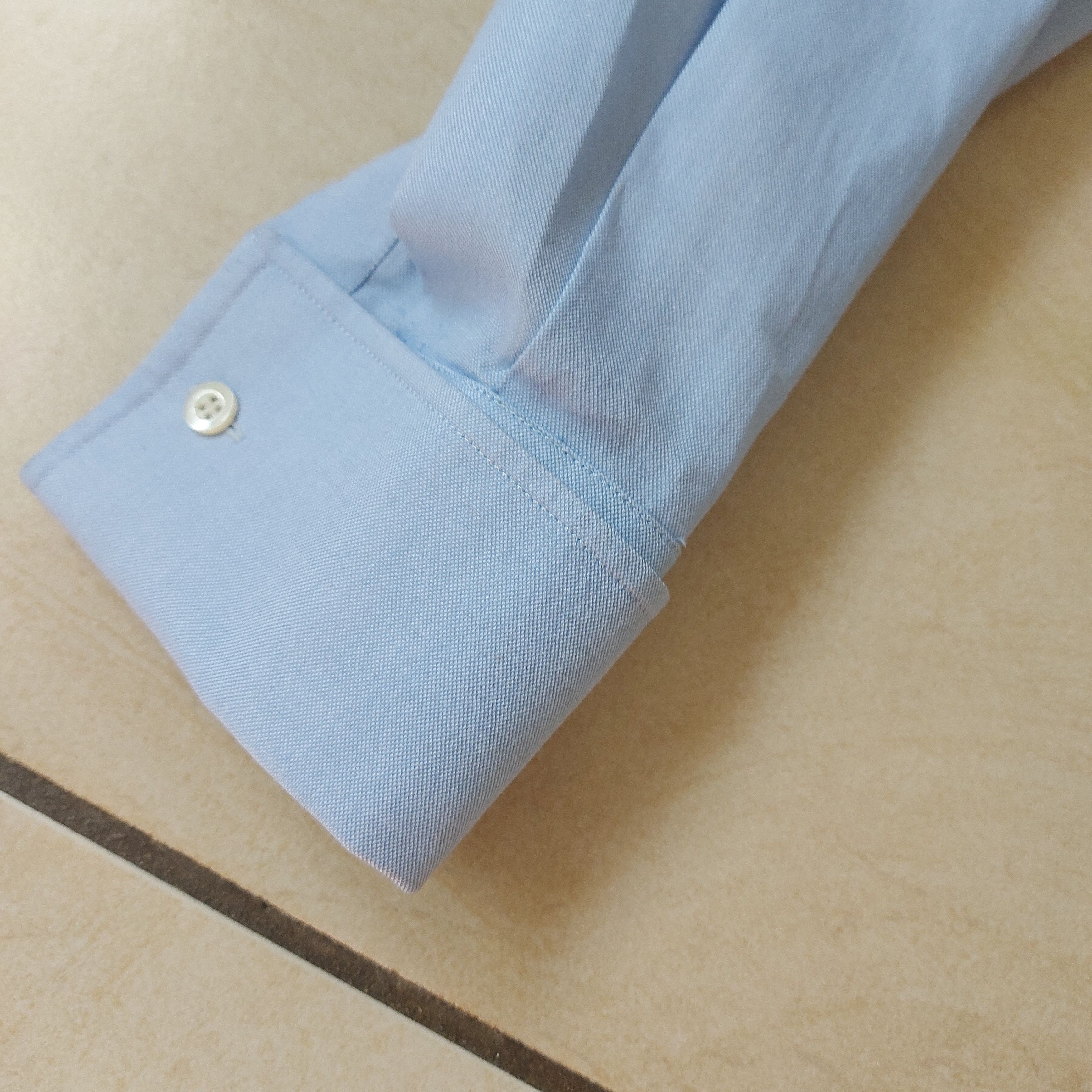 Christian Dior Monsieur Christian Dior blue dress shirt Size XL / US 12-14 / IT 48-50 - 5 Thumbnail