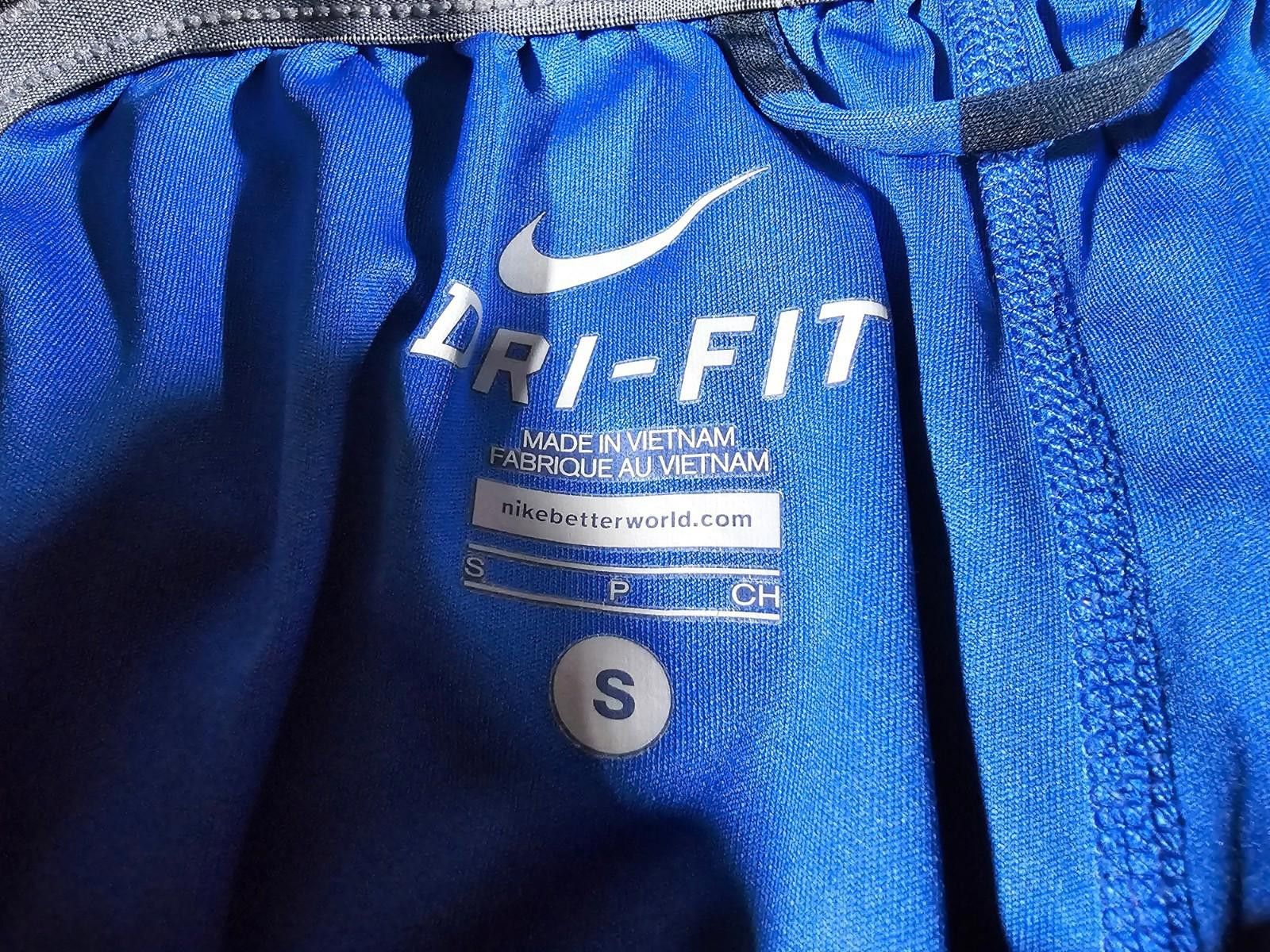 Nike Nike Basketball Shorts Blue Athletic Training Men S Dri-Fit Size US 30 / EU 46 - 4 Thumbnail