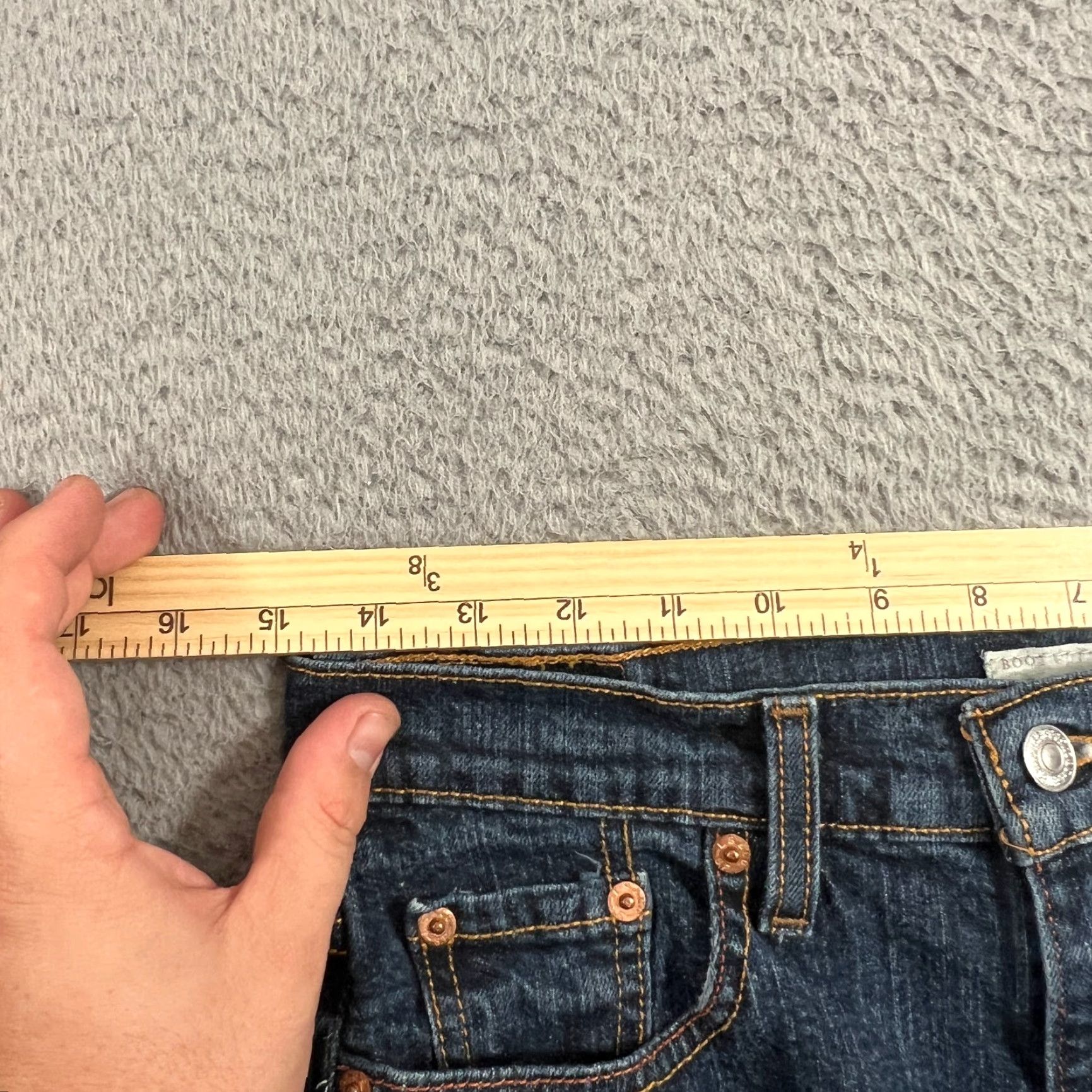 Levi's Levi's 515 Bootcut Jeans Women's 4 Regular Fit Dark Wash Blue 29x29 Size 27" / US 4 / IT 40 - 4 Thumbnail