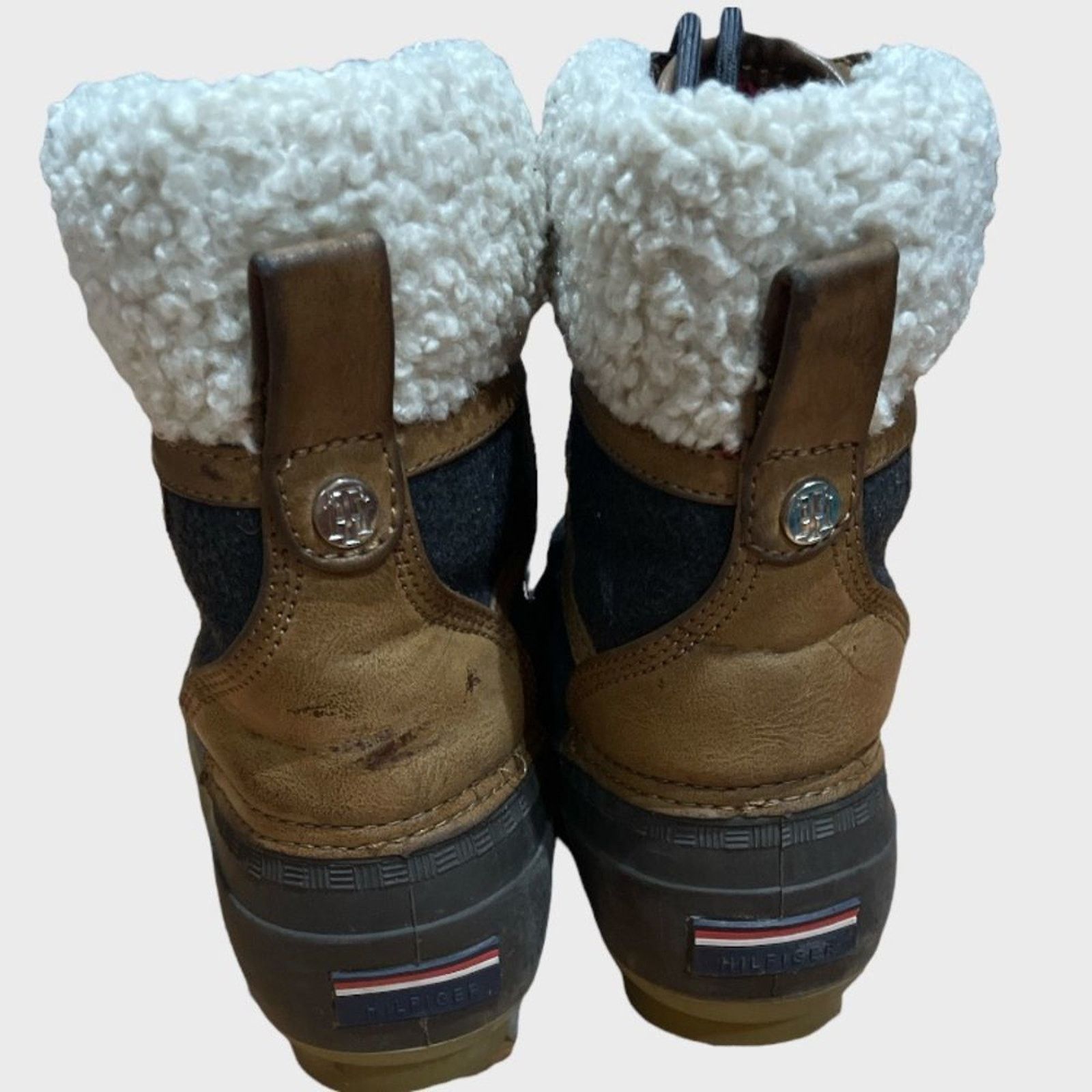 Tommy Hilfiger TOMMY HILFIGER Women's Snow Waterproof Boots Sz 8 Size US 8 / IT 38 - 3 Thumbnail