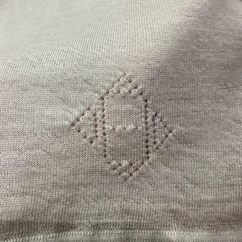 Hermes Hermes Lace-up Letter Cashmere Short Sleeve Size S / US 4 / IT 40 - 6 Thumbnail