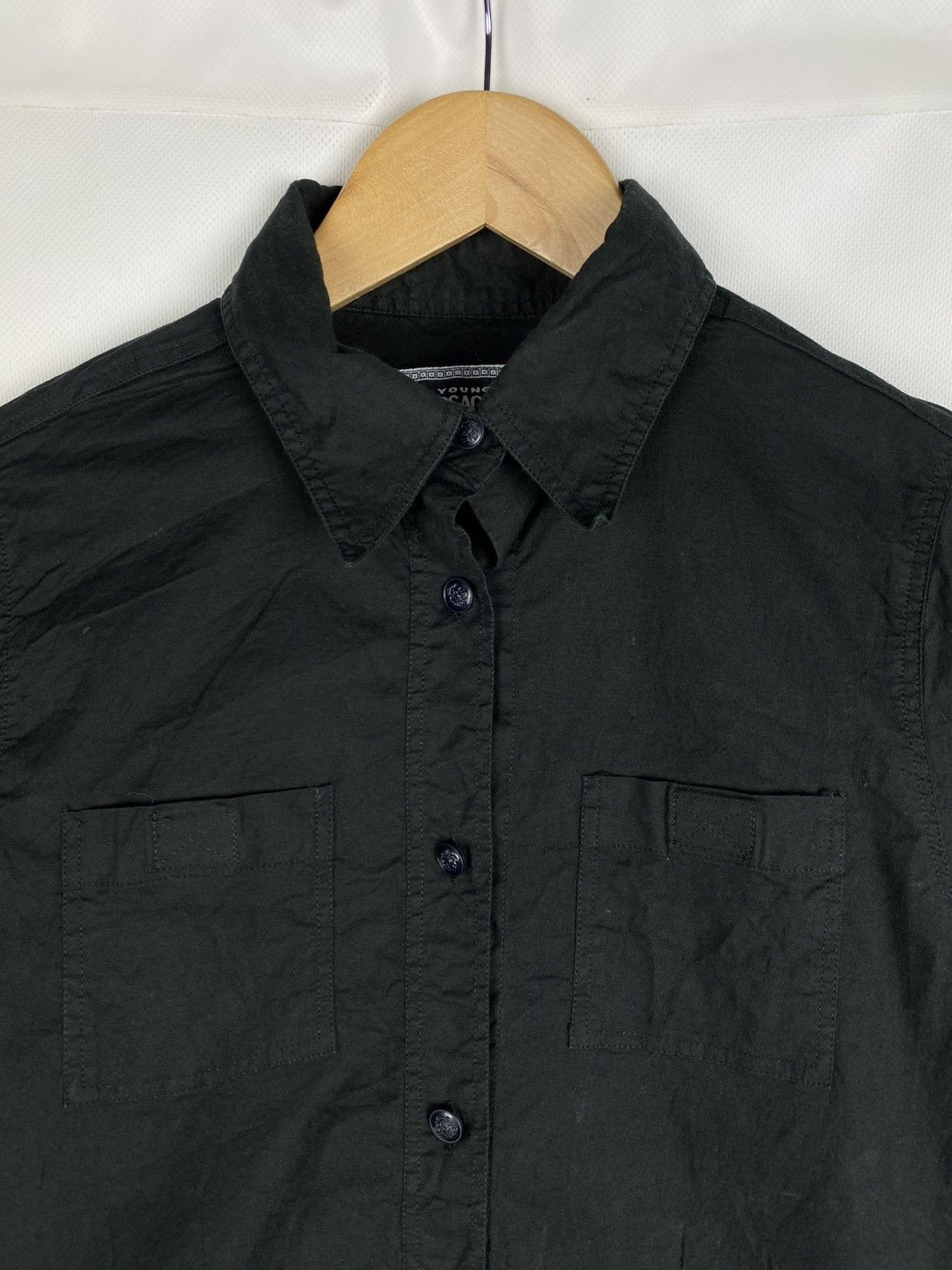 Versace Young Versace Vintage Teens Kids Long Sleeve Button Up Shirt Size S / US 4 / IT 40 - 8 Thumbnail