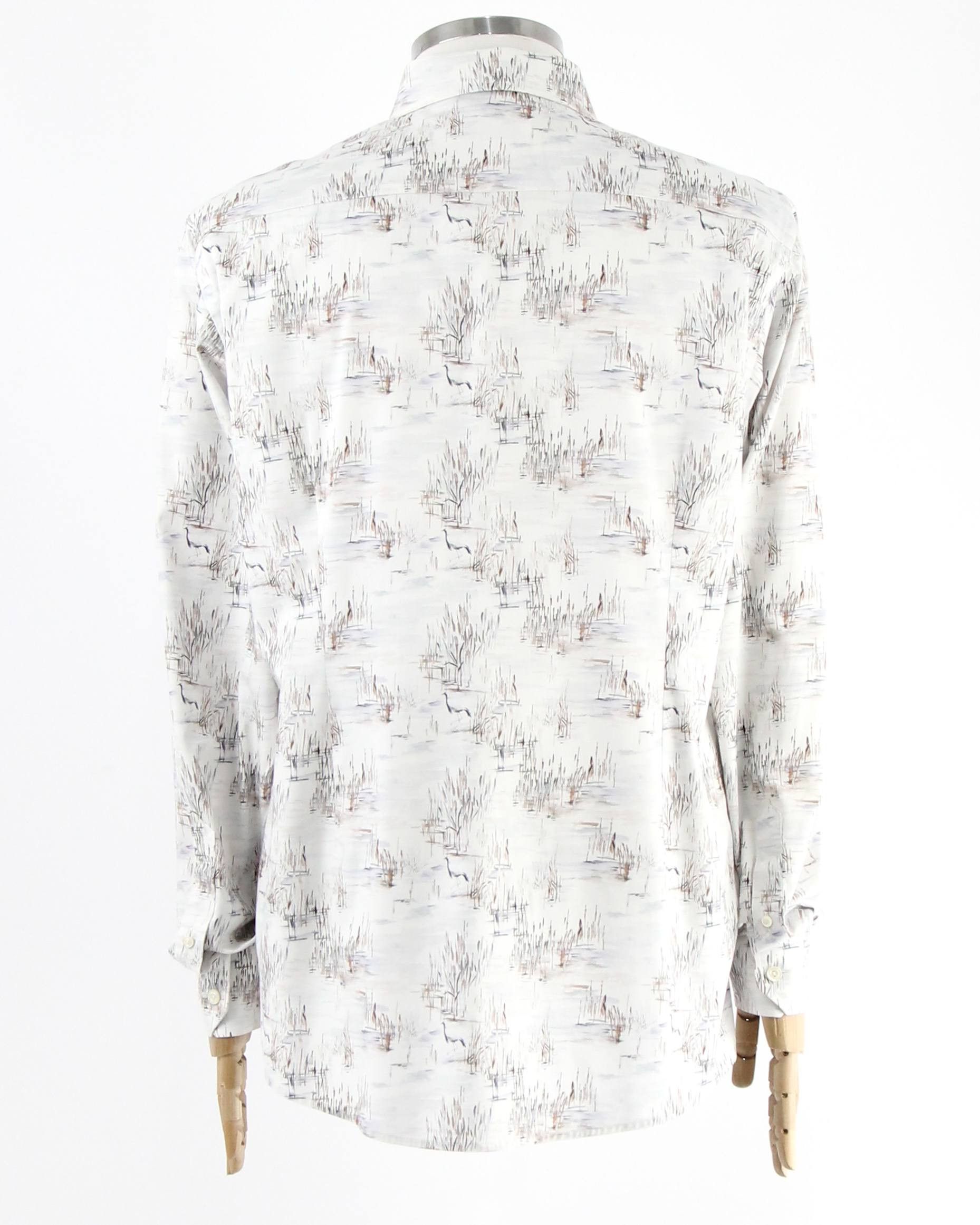 Eton ETON Slim shirt with pattern Size US XL / EU 56 / 4 - 3 Thumbnail